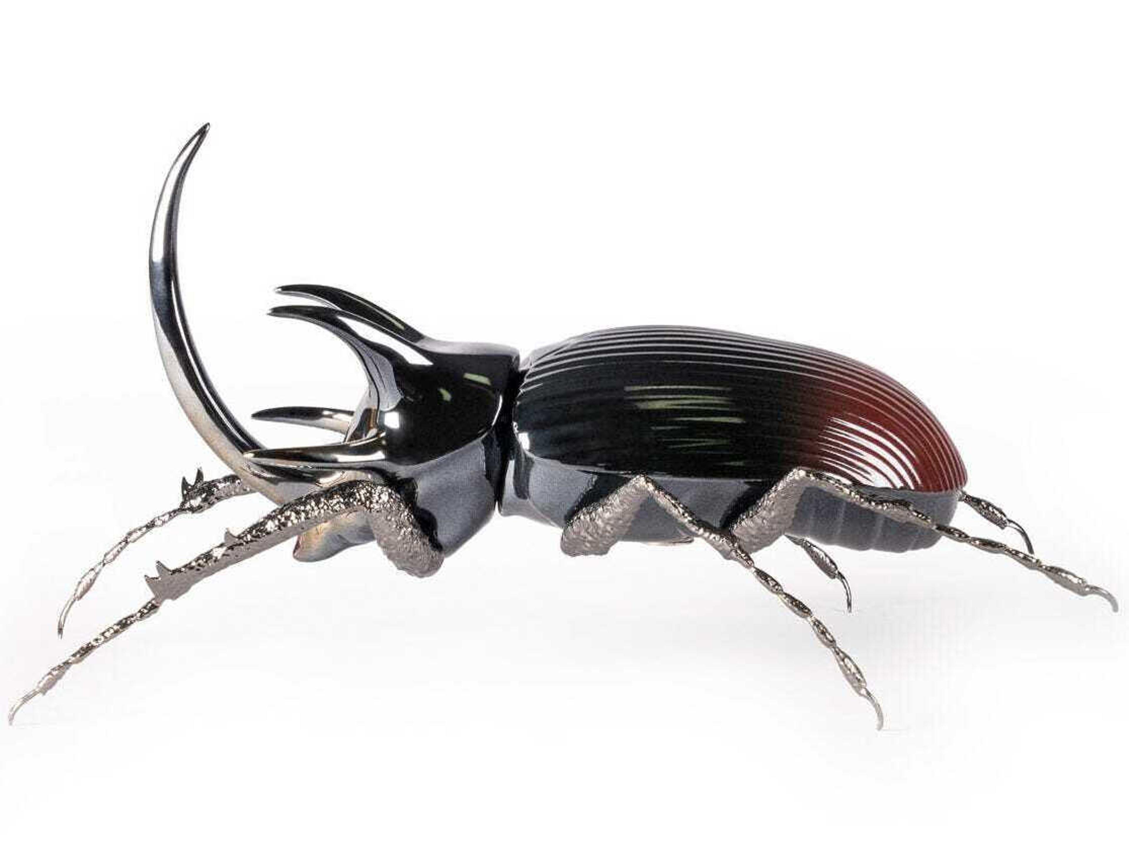 Rhinoceros Beetle Figurine