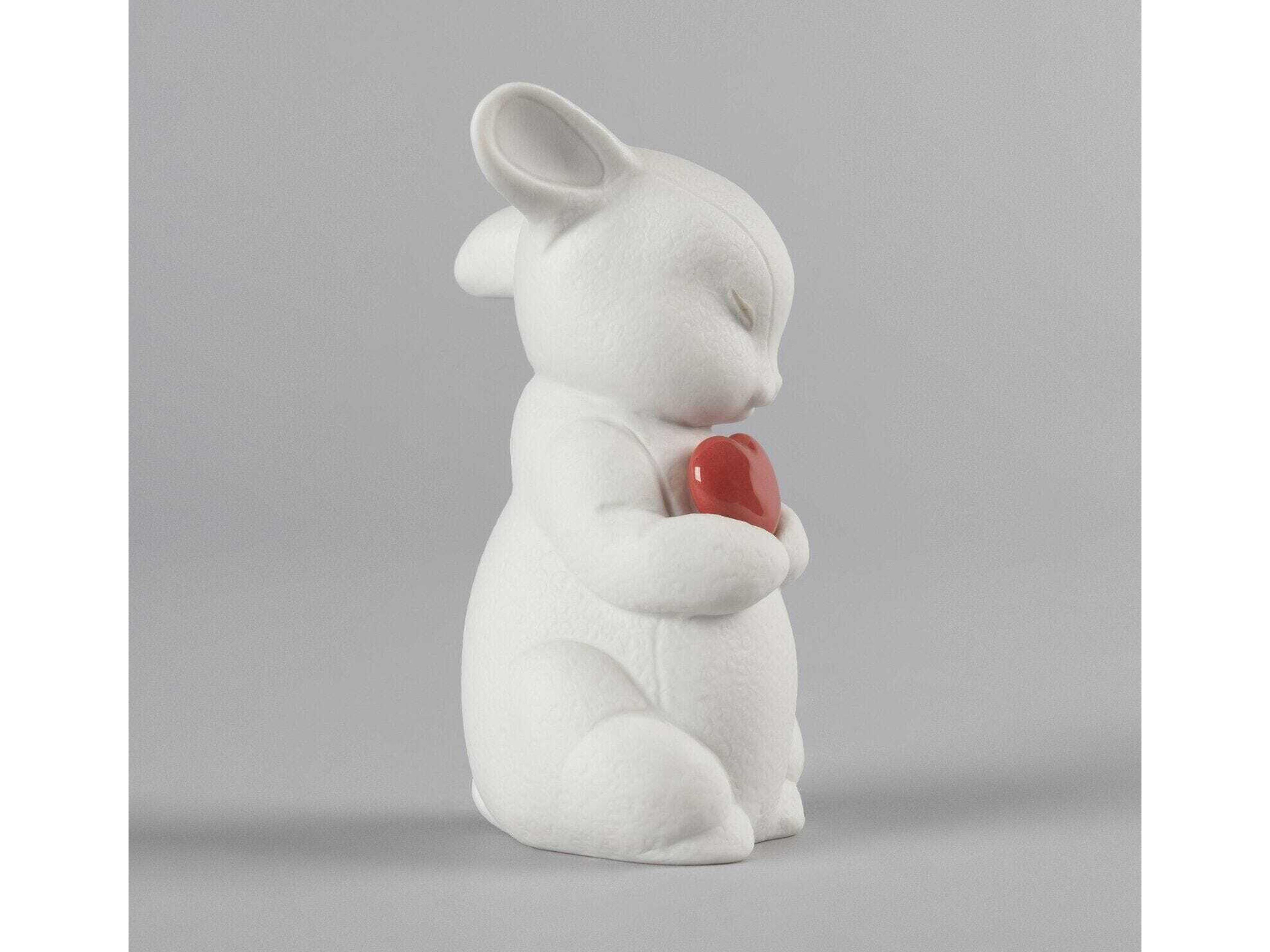 Lladro Puffy Generous Rabbit Figurine