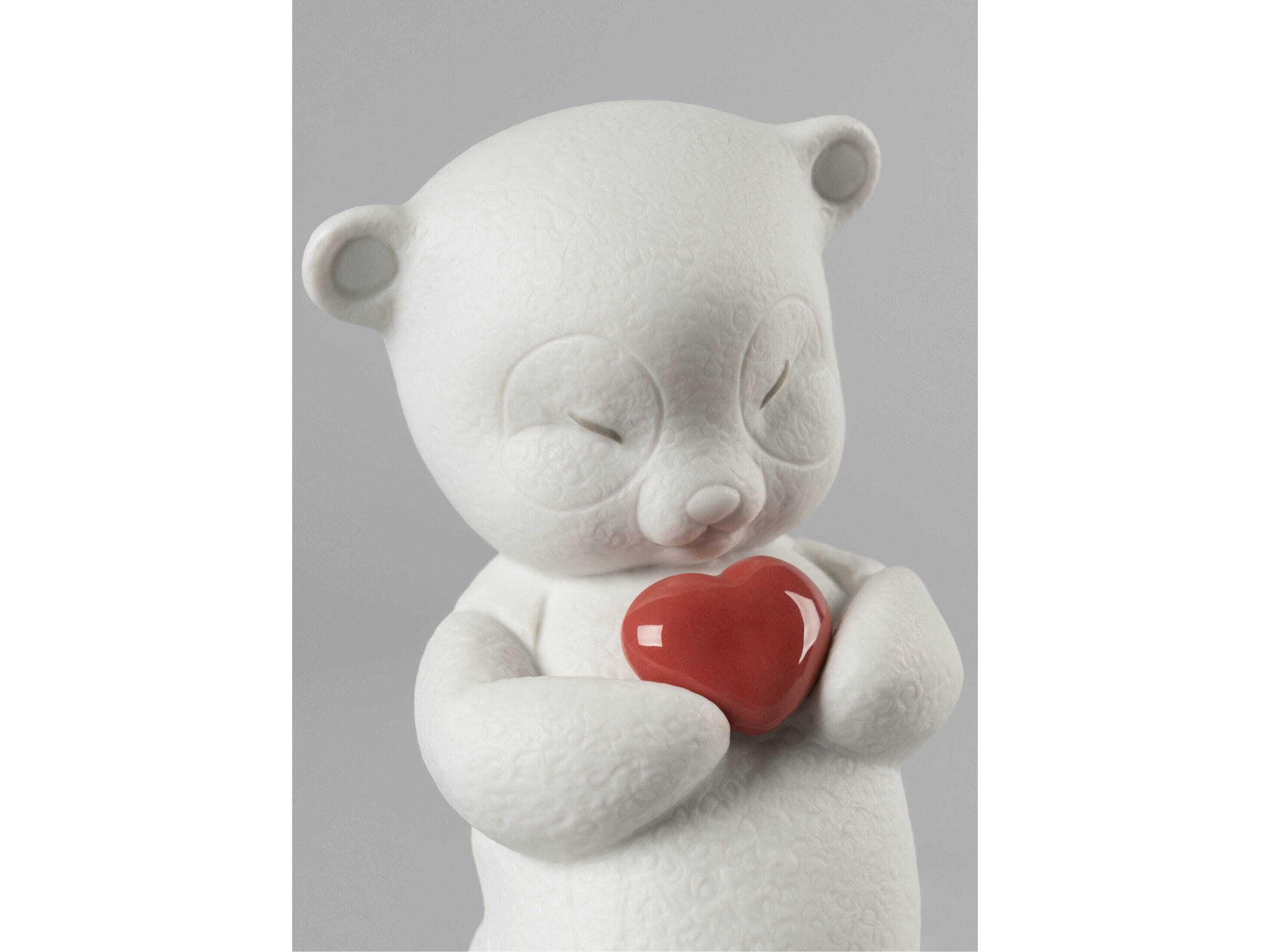 Lladro Roby Corageous Bear Figurine