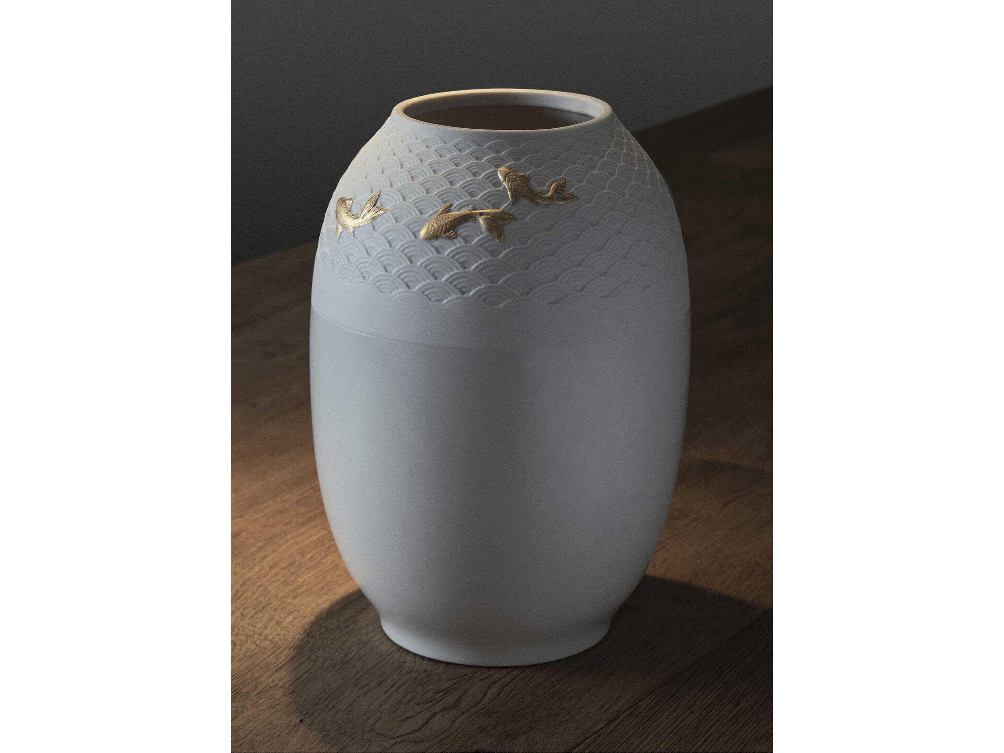 Lladro Koi Vase