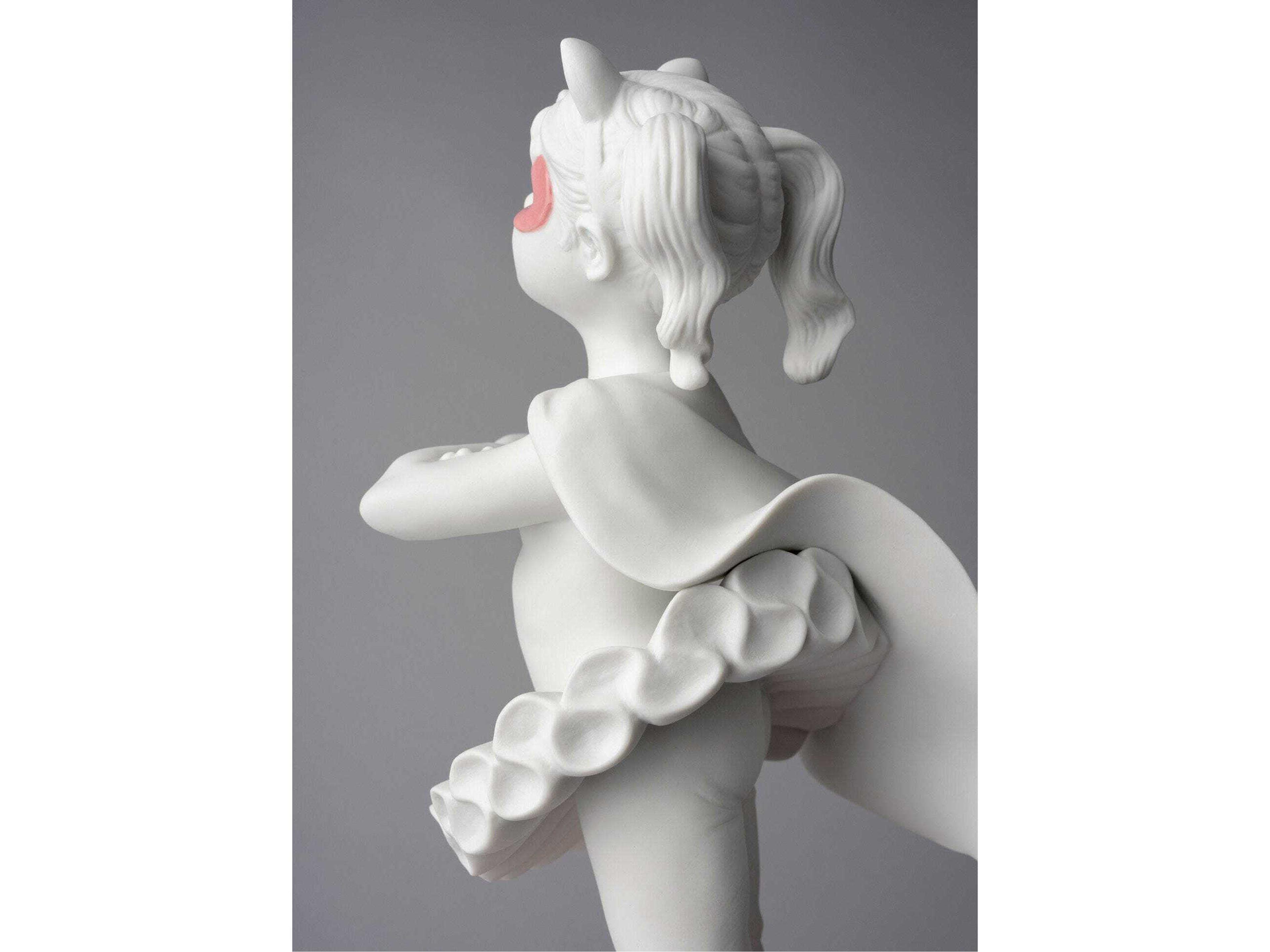 Lladro I'm A Superheroine Girl Figurine