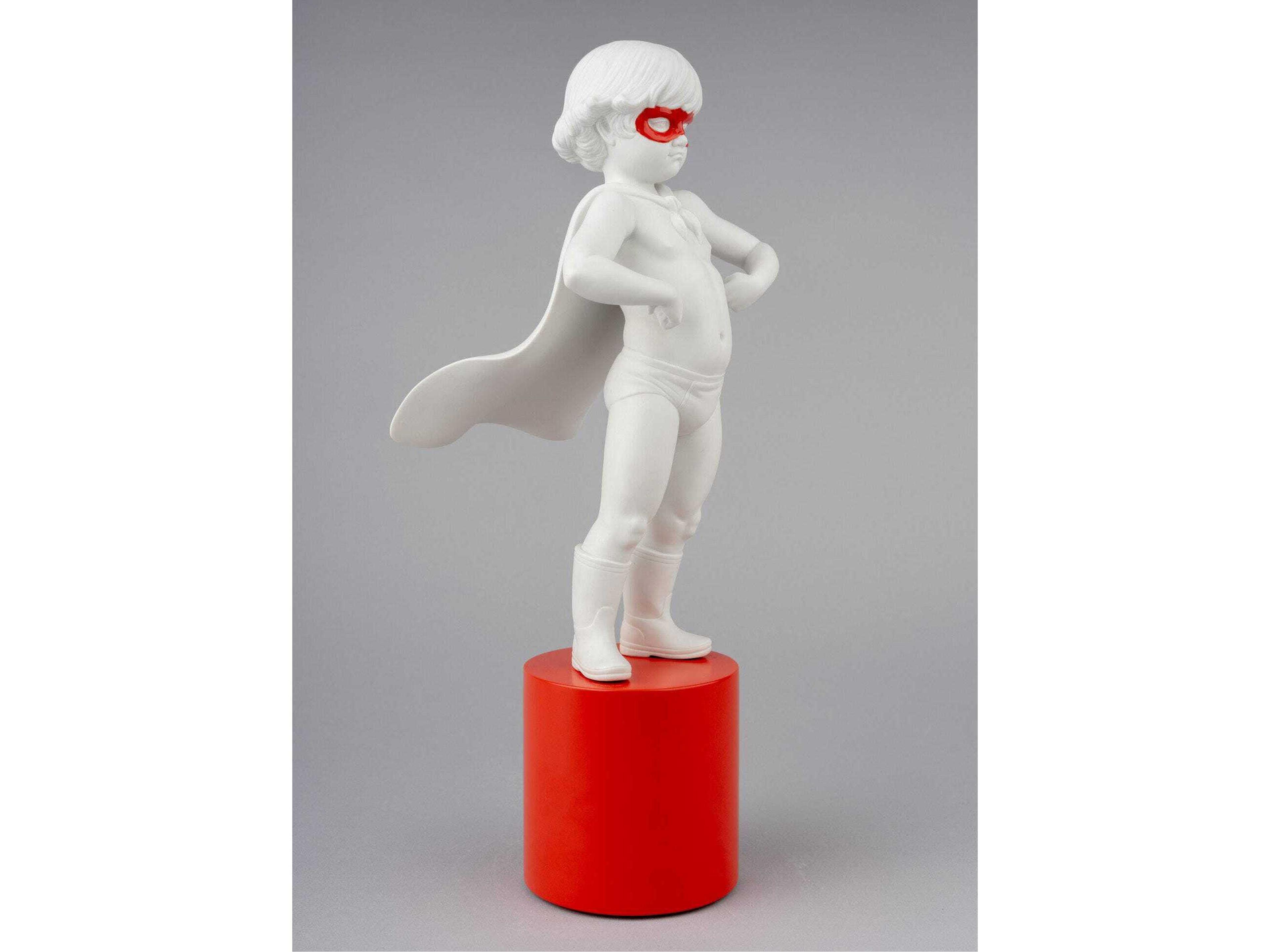 Lladro Hero to Rescue Boy Figurine