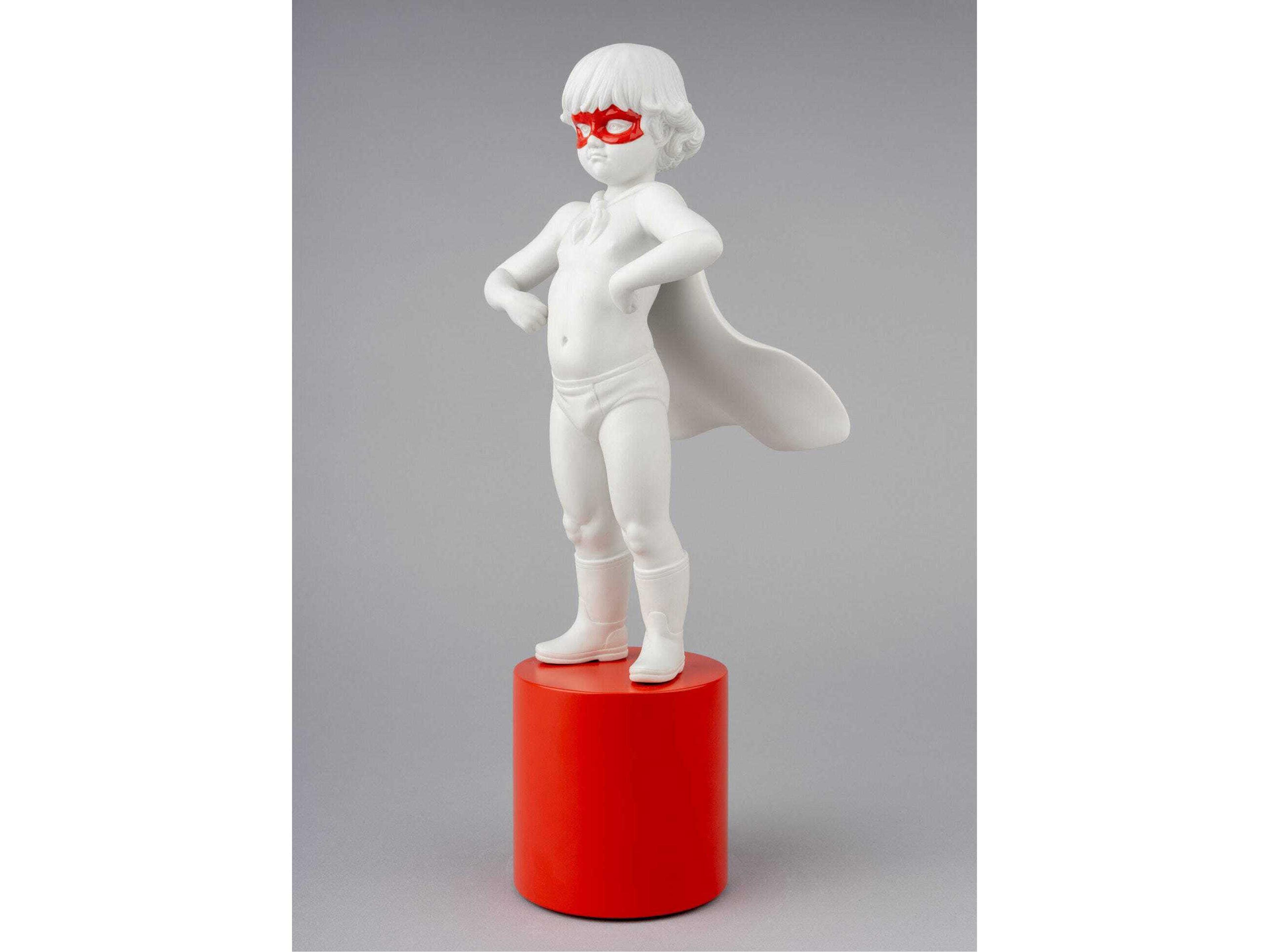 Lladro Hero to Rescue Boy Figurine