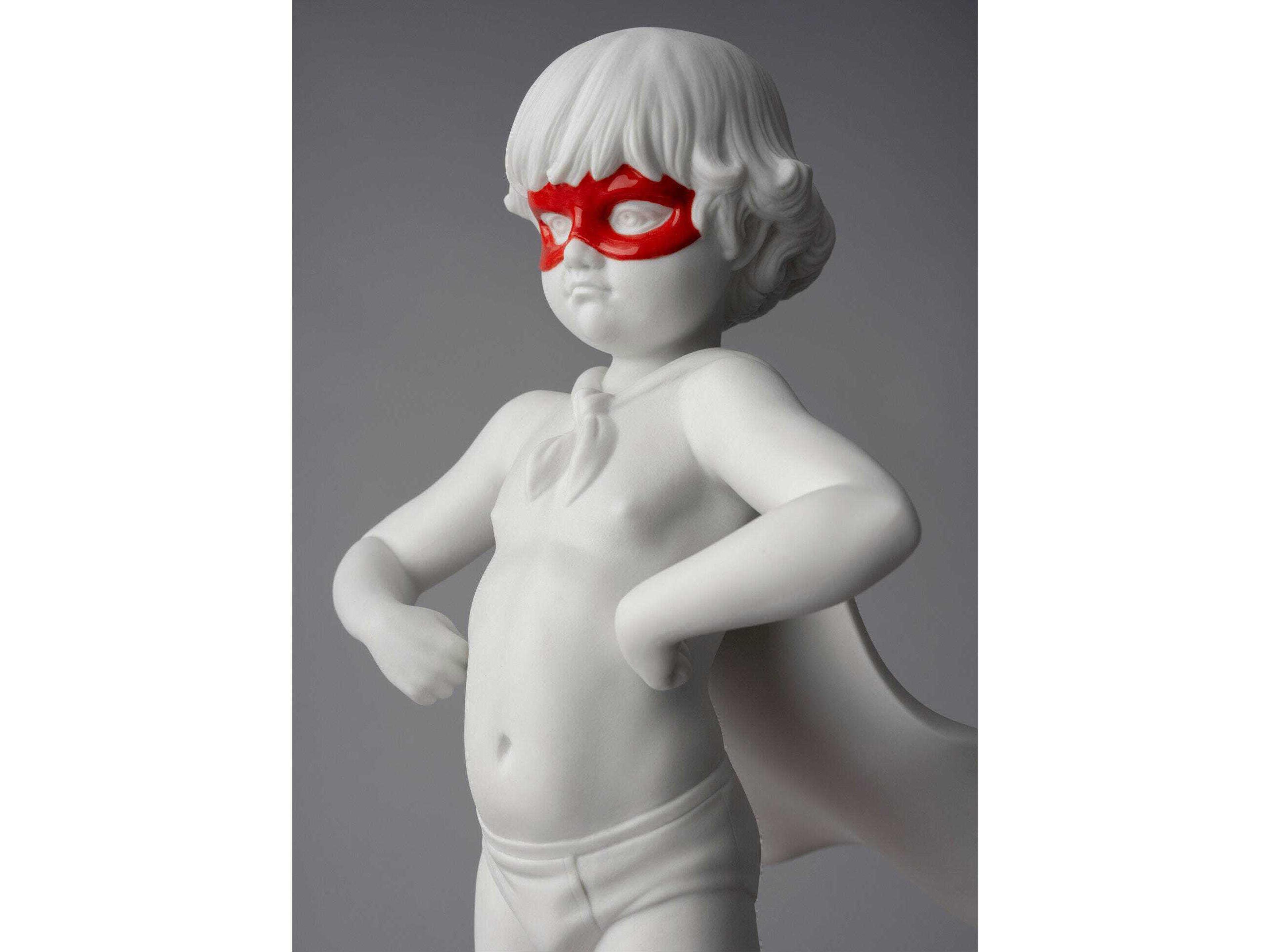Lladro Hero to Rescue Boy Figurine