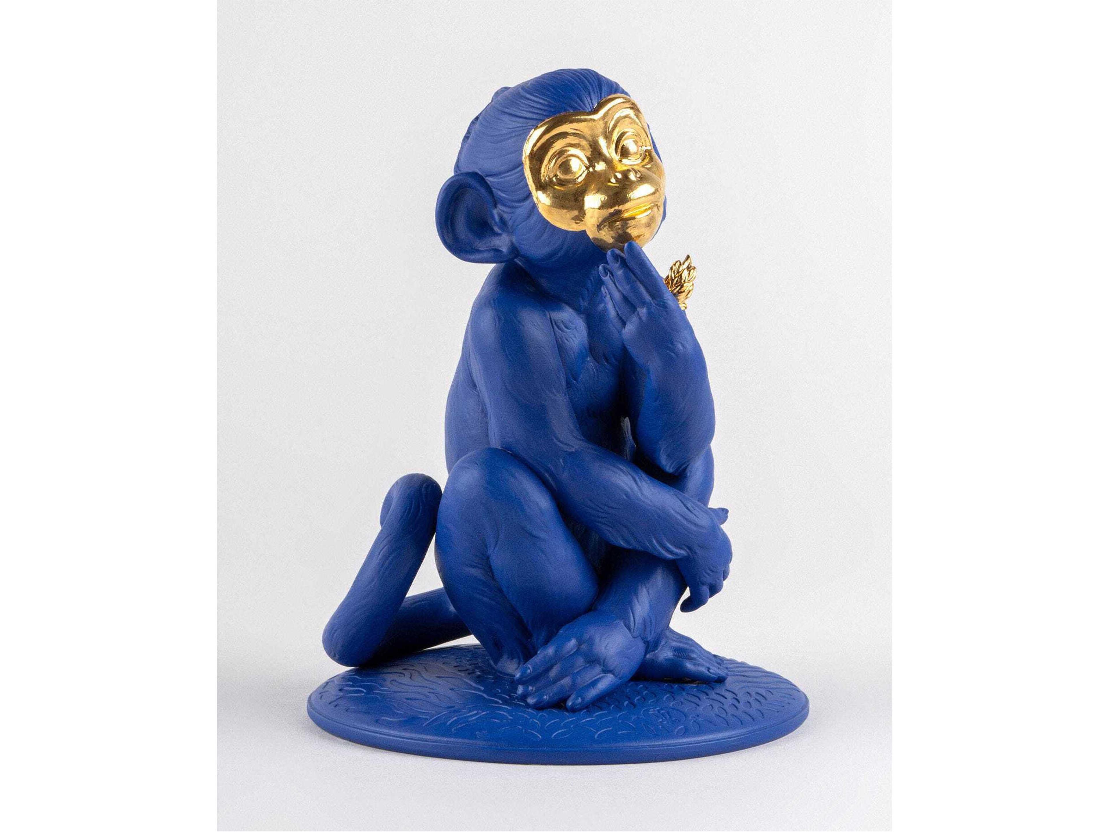 Lladro Little Monkey Sculpture Limited Edition