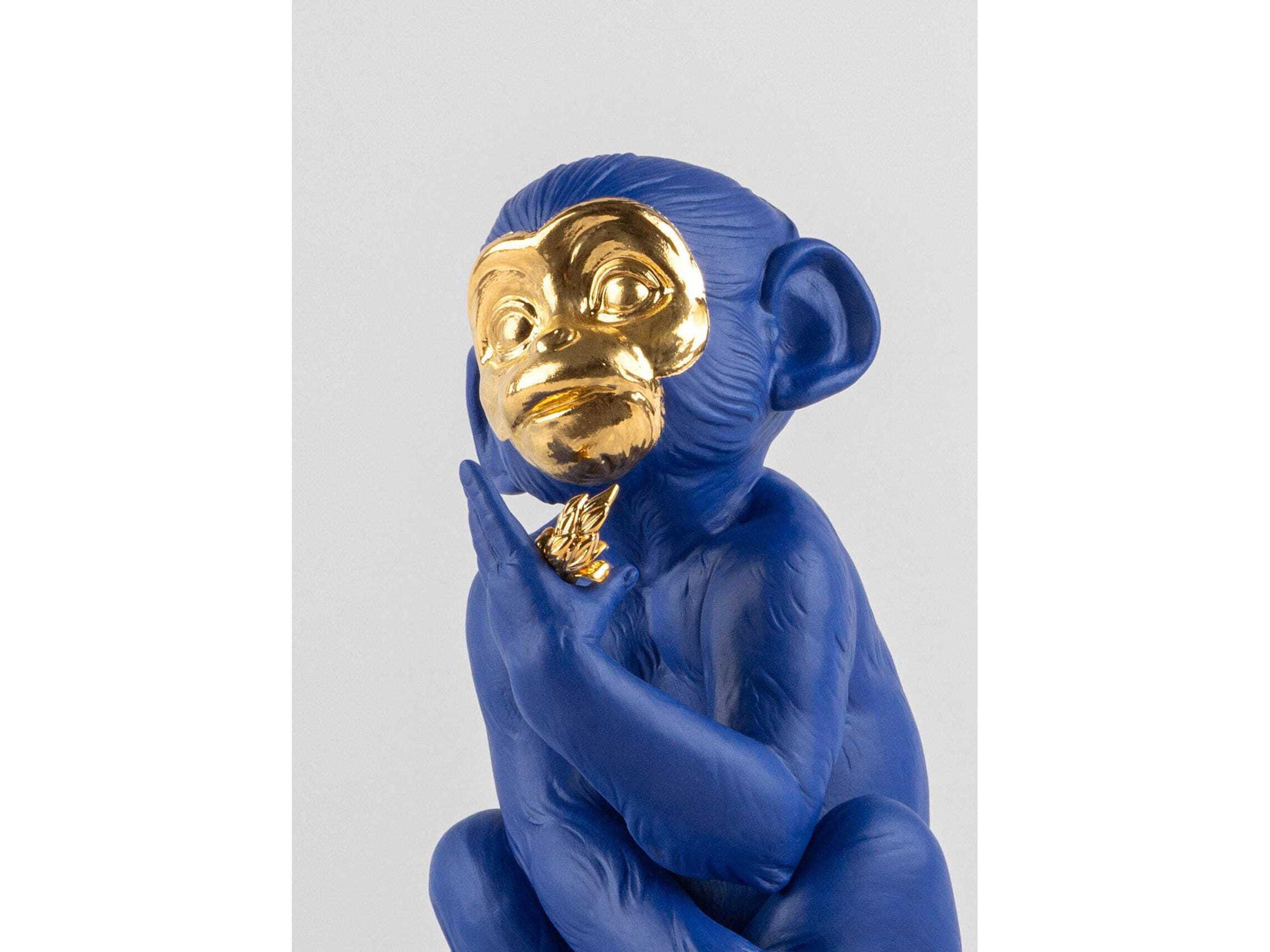Lladro Little Monkey Sculpture Limited Edition