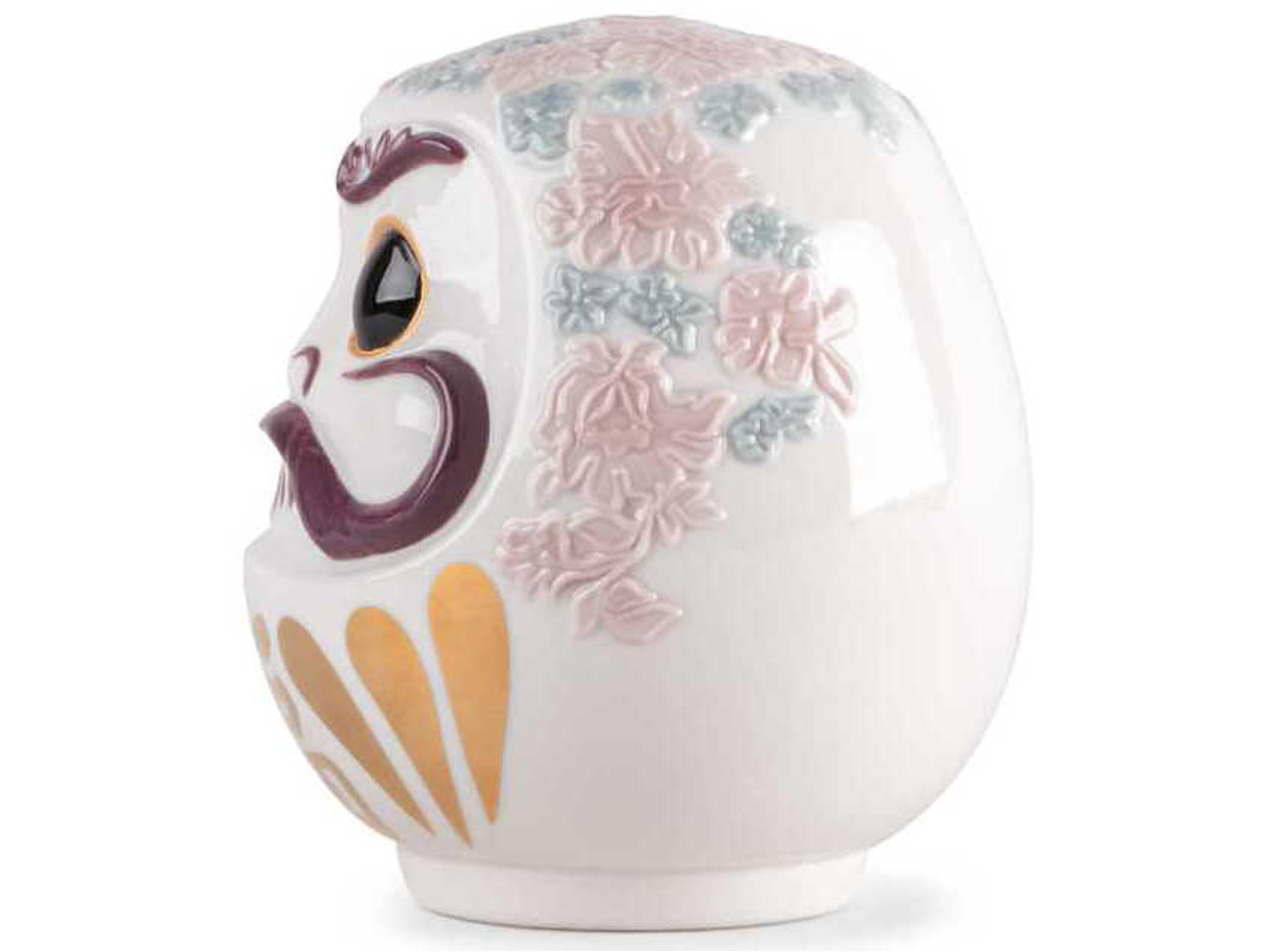 Lladro Pink Daruma