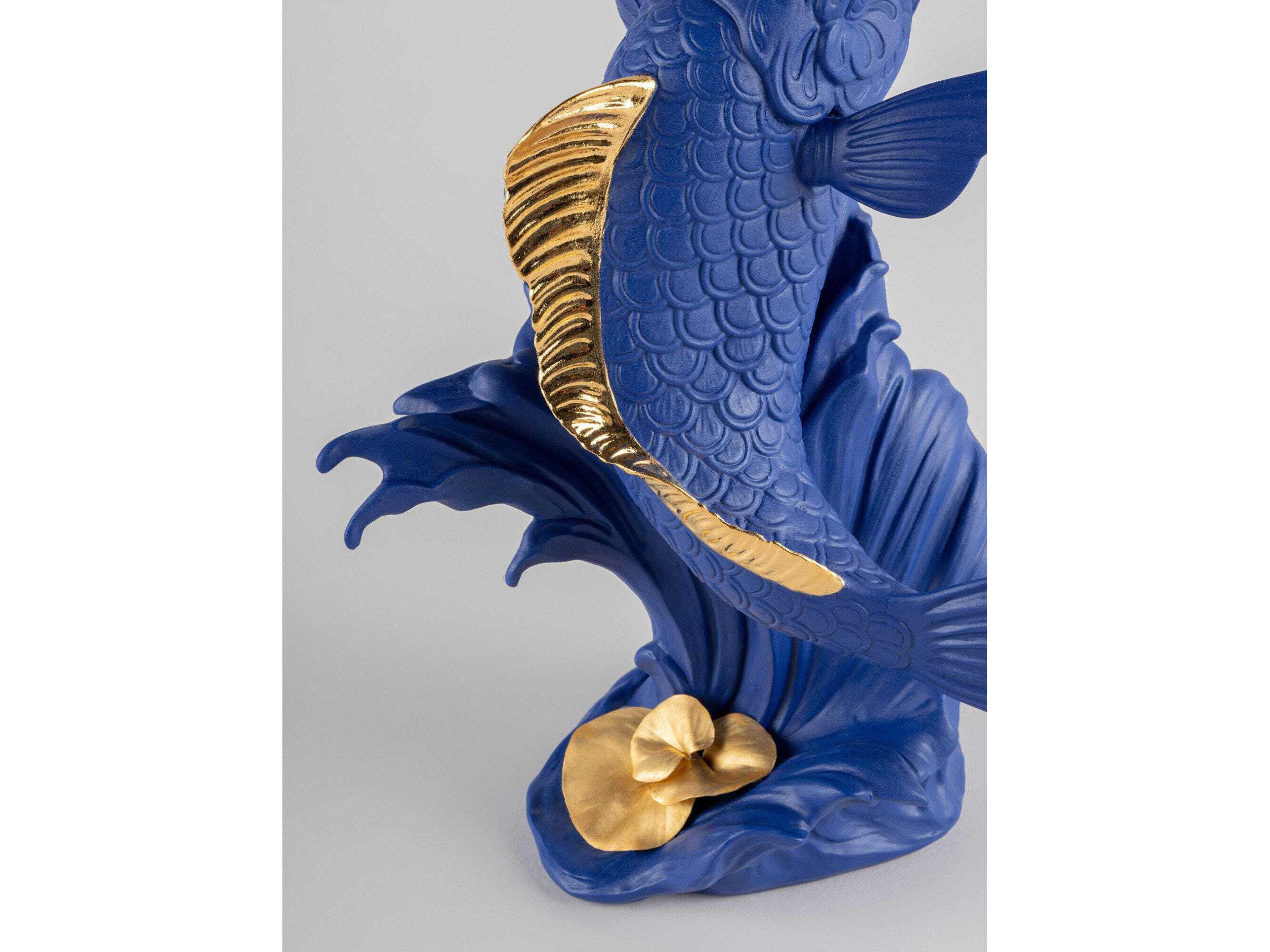 Lladro Koi Sculpture Limited Edition