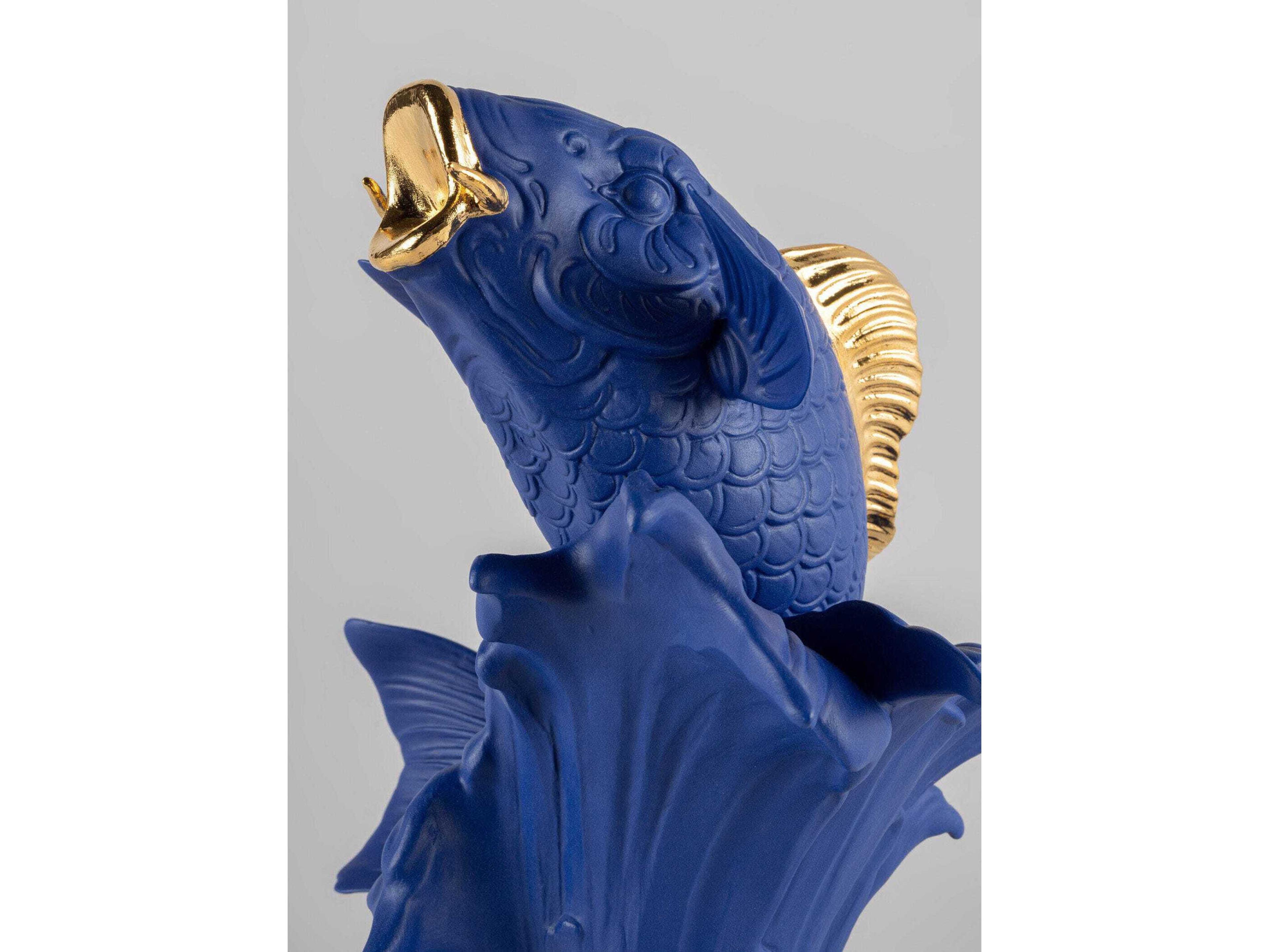 Lladro Koi Sculpture Limited Edition