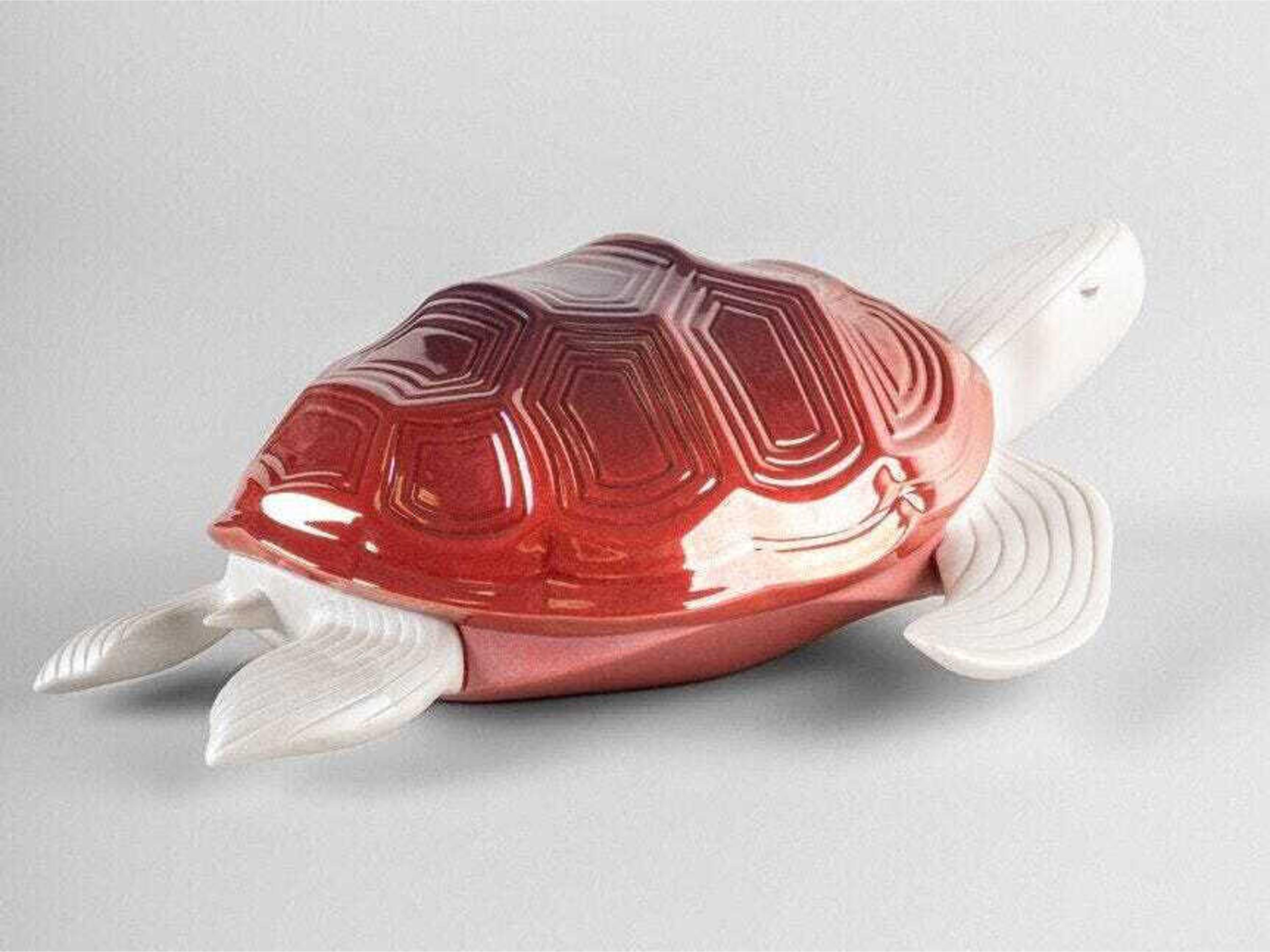 Lladro Little Turtle Sculpture