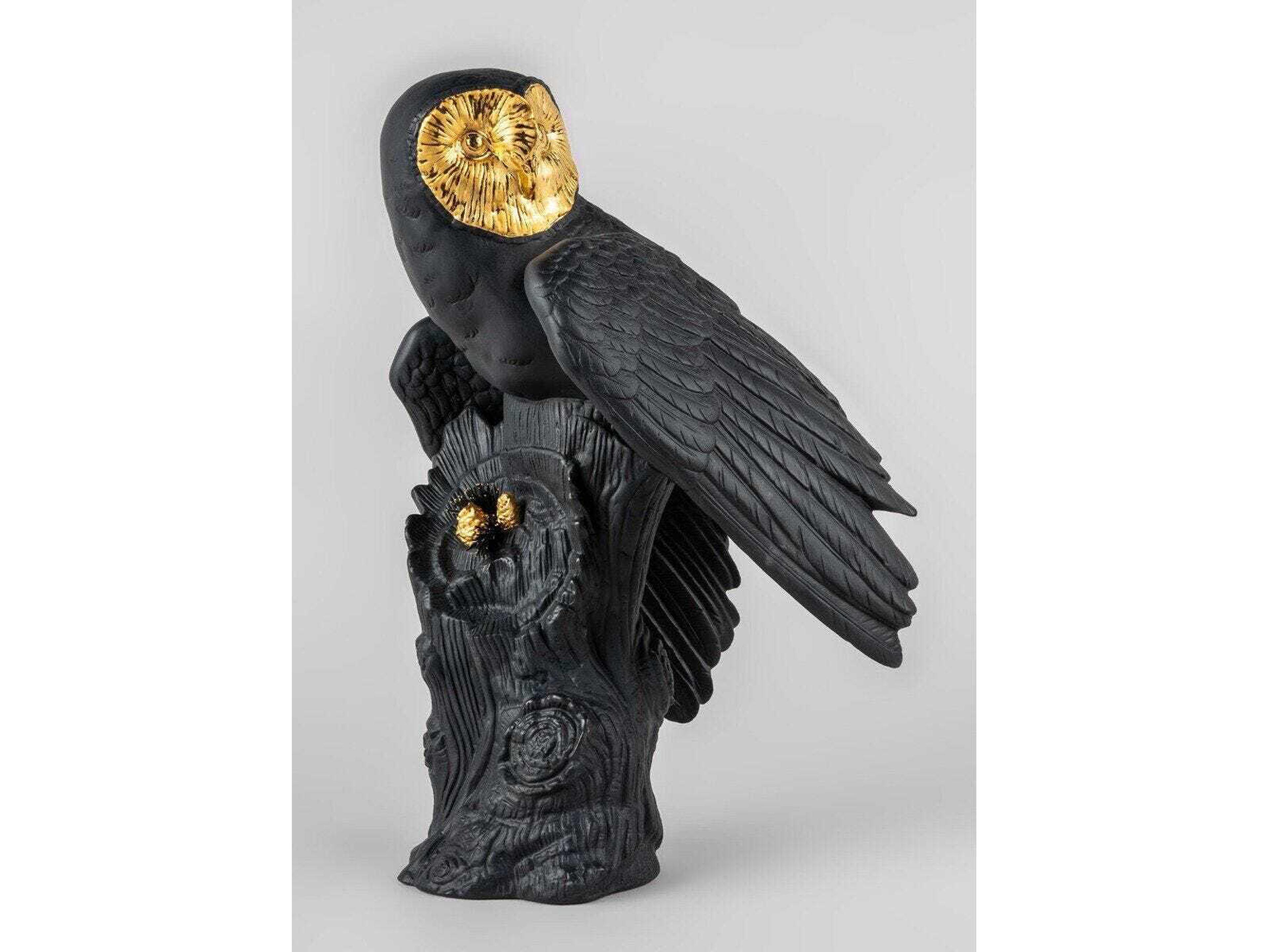 Lladro Owl Sculpture Limited Edition