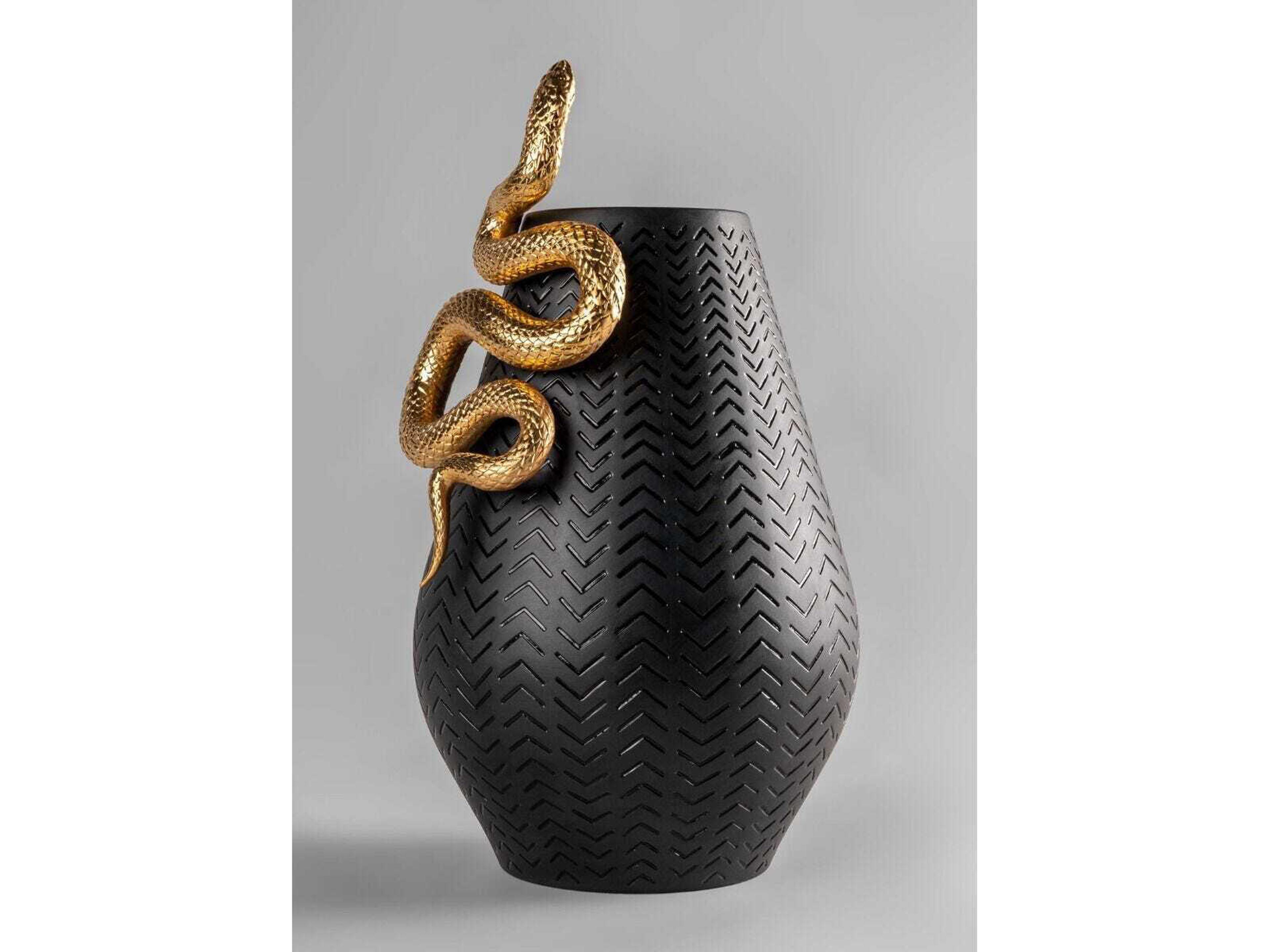 Lladro Snakes Vase
