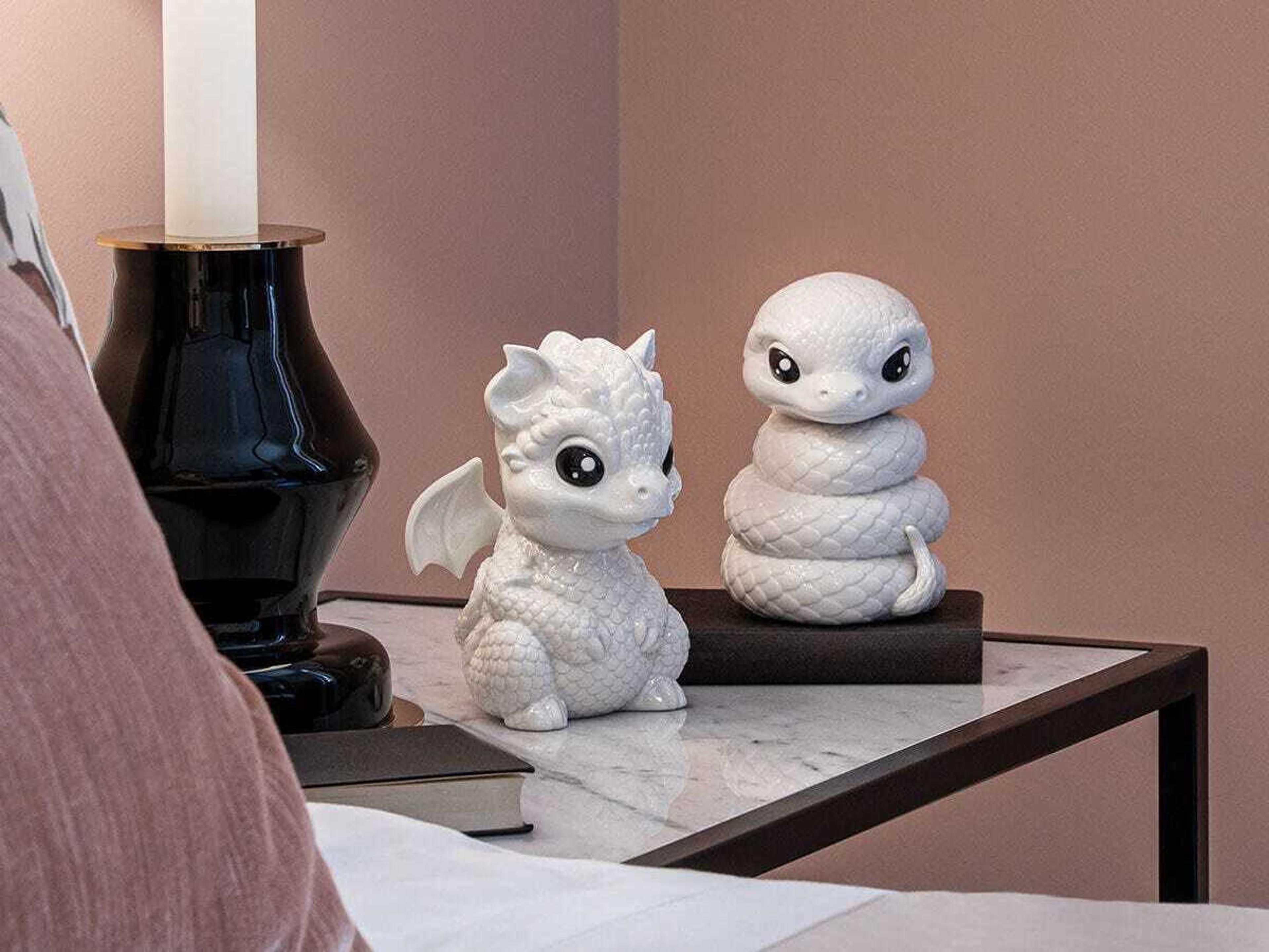 Lladro Baby Snake Figurine