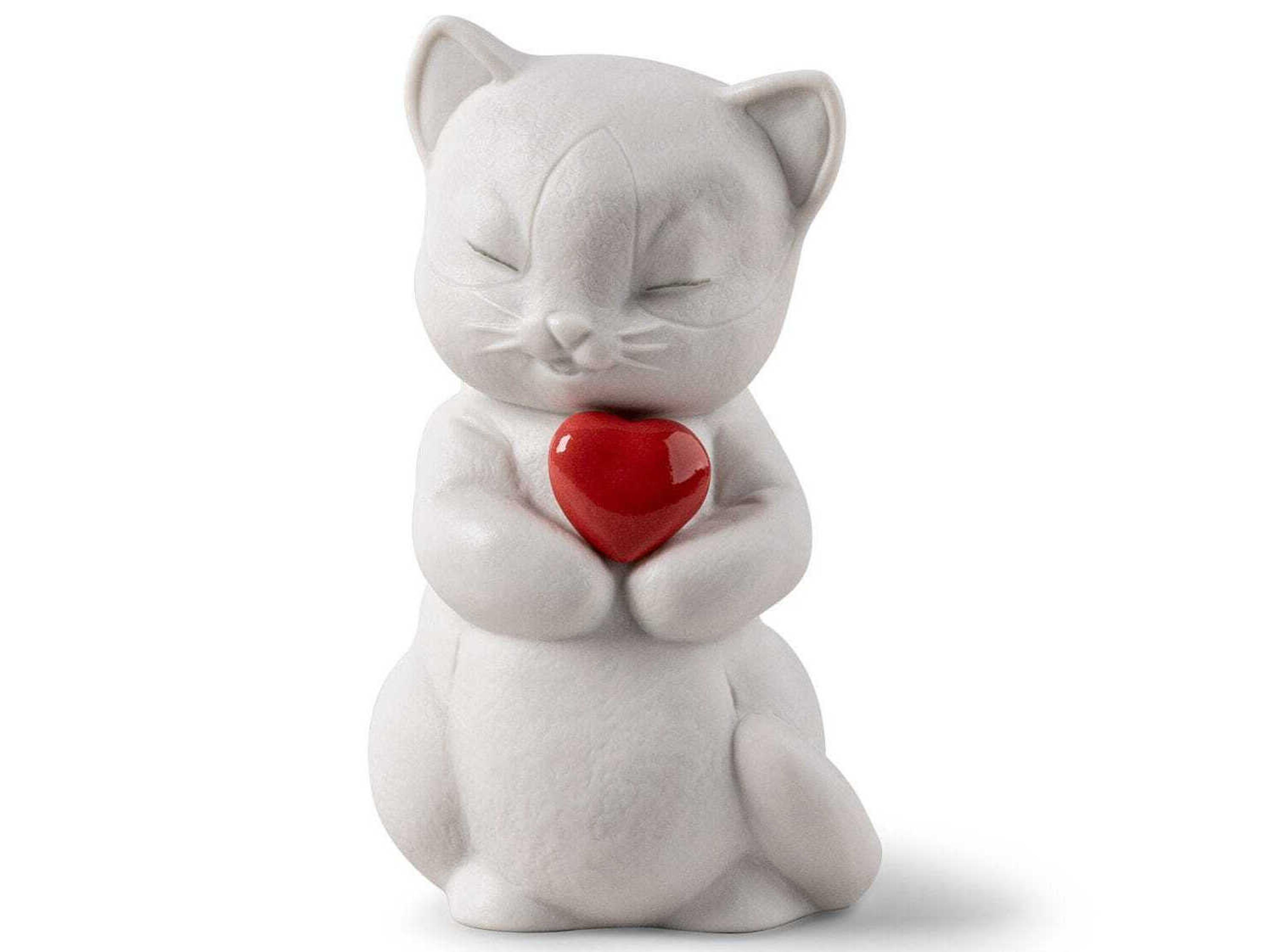 Whiskers Playful Kitten Figurine