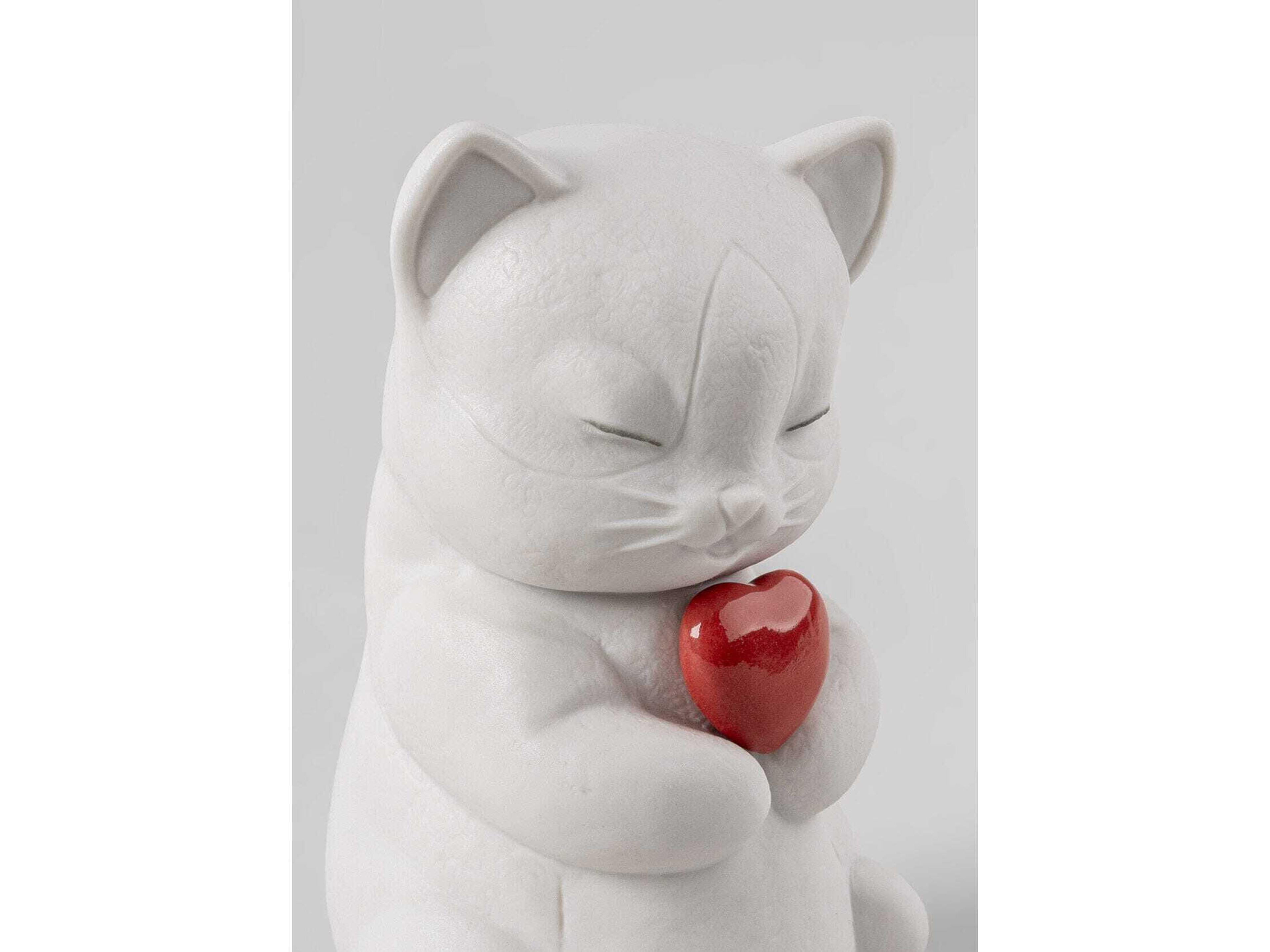 Lladro Whiskers Playful Kitten Figurine