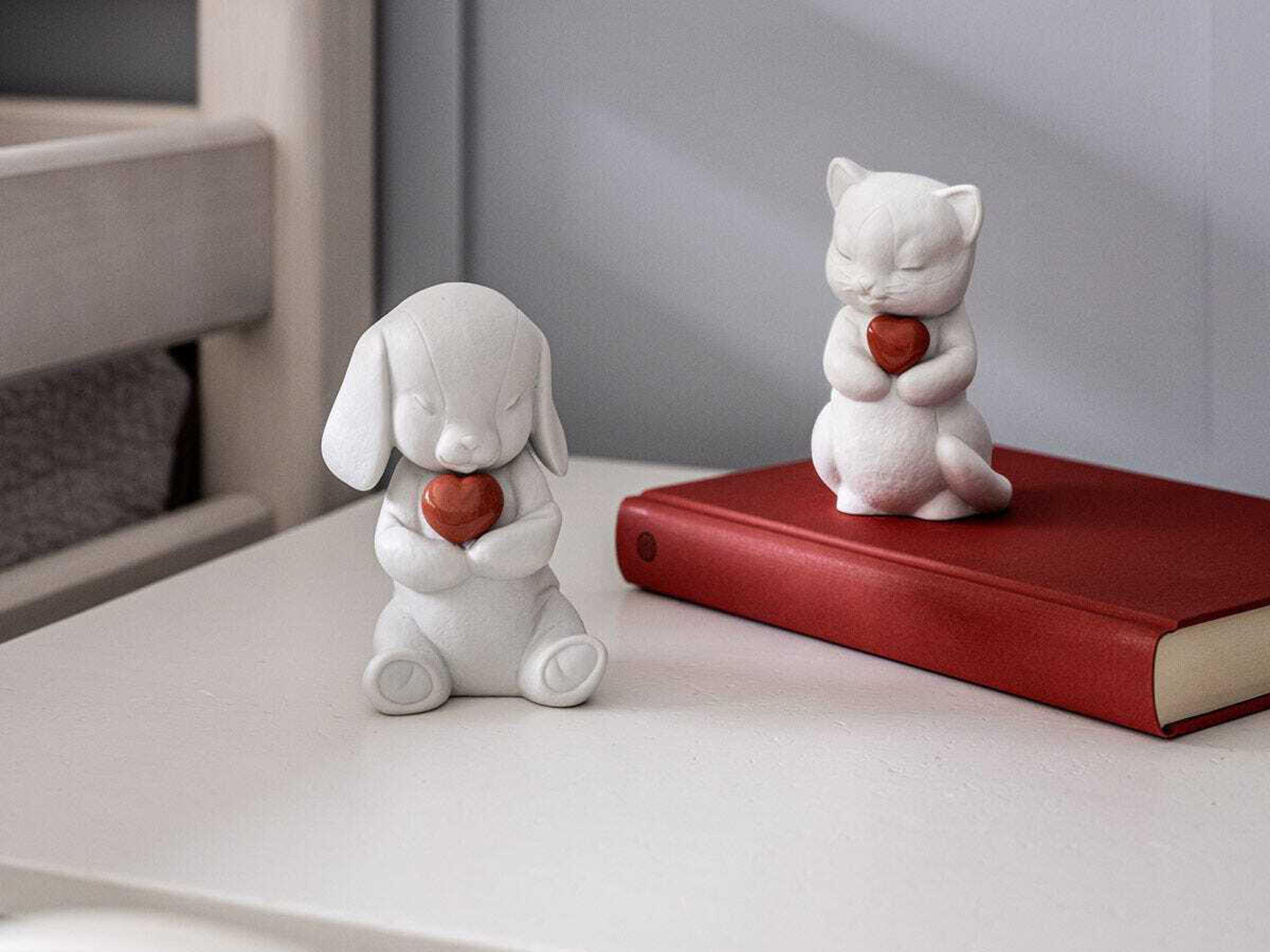Lladro Buddy Caring Puppy Figurine