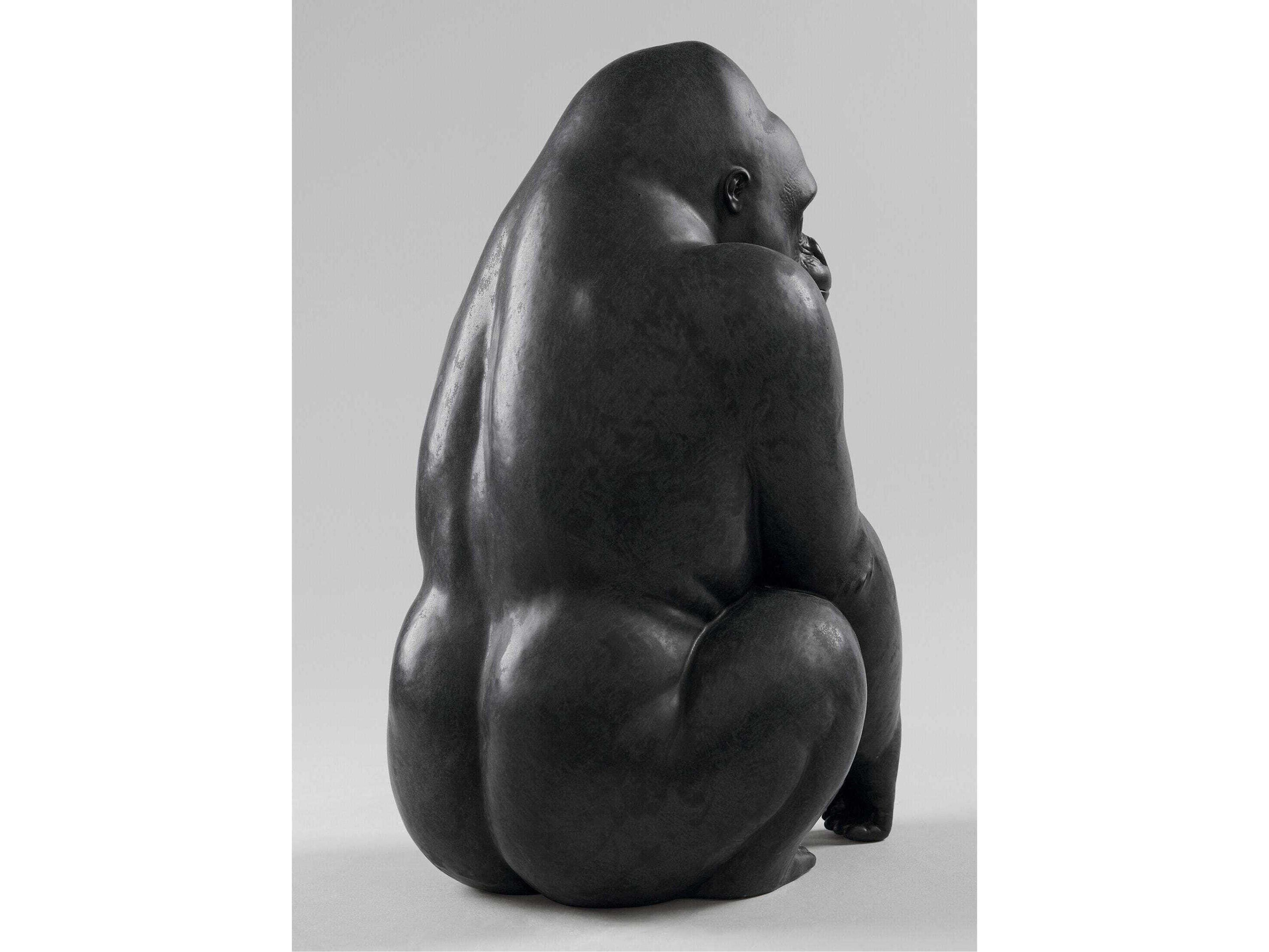 Lladro Gorilla Sculpture
