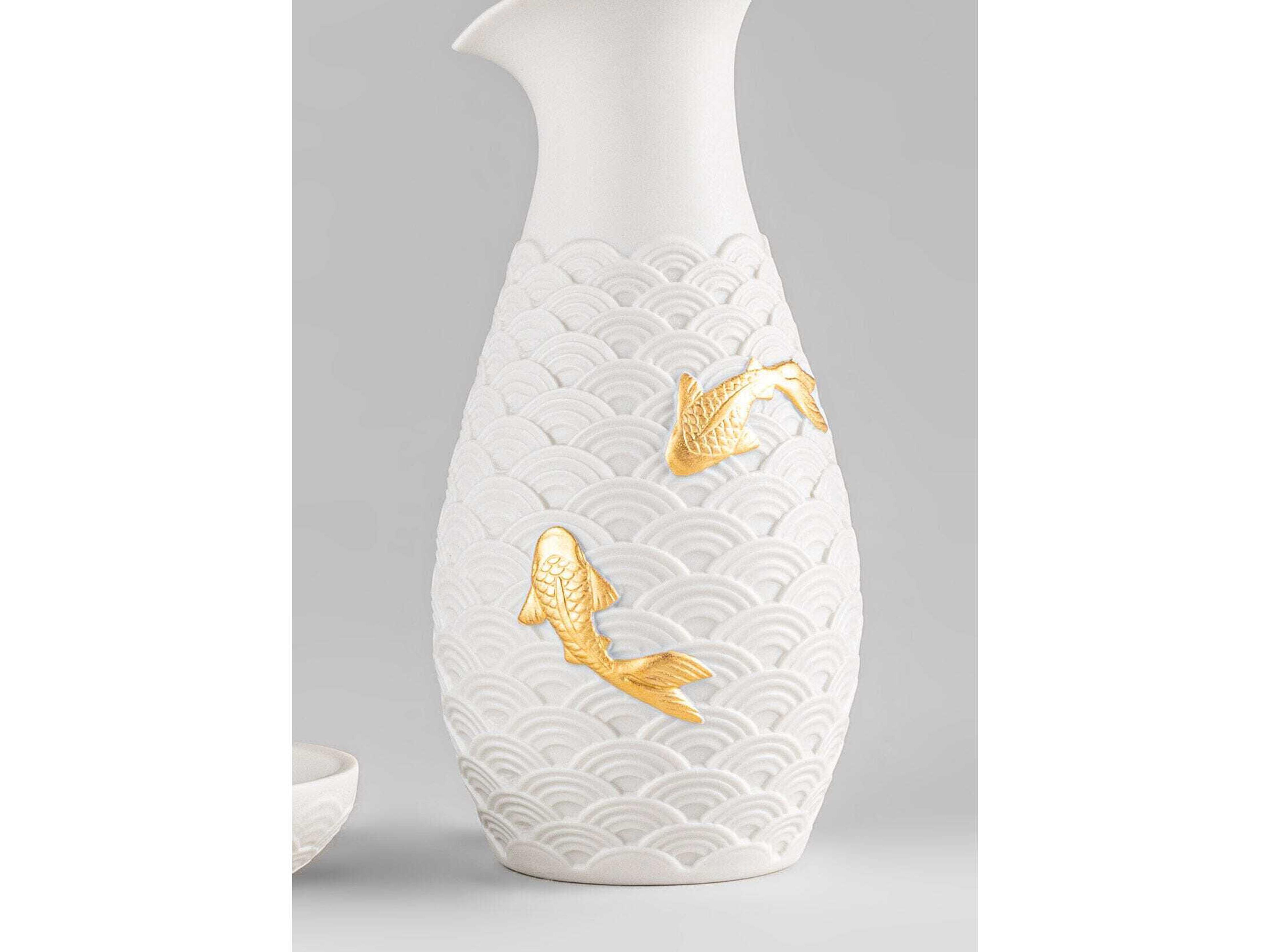 Lladro Koi Soya Set
