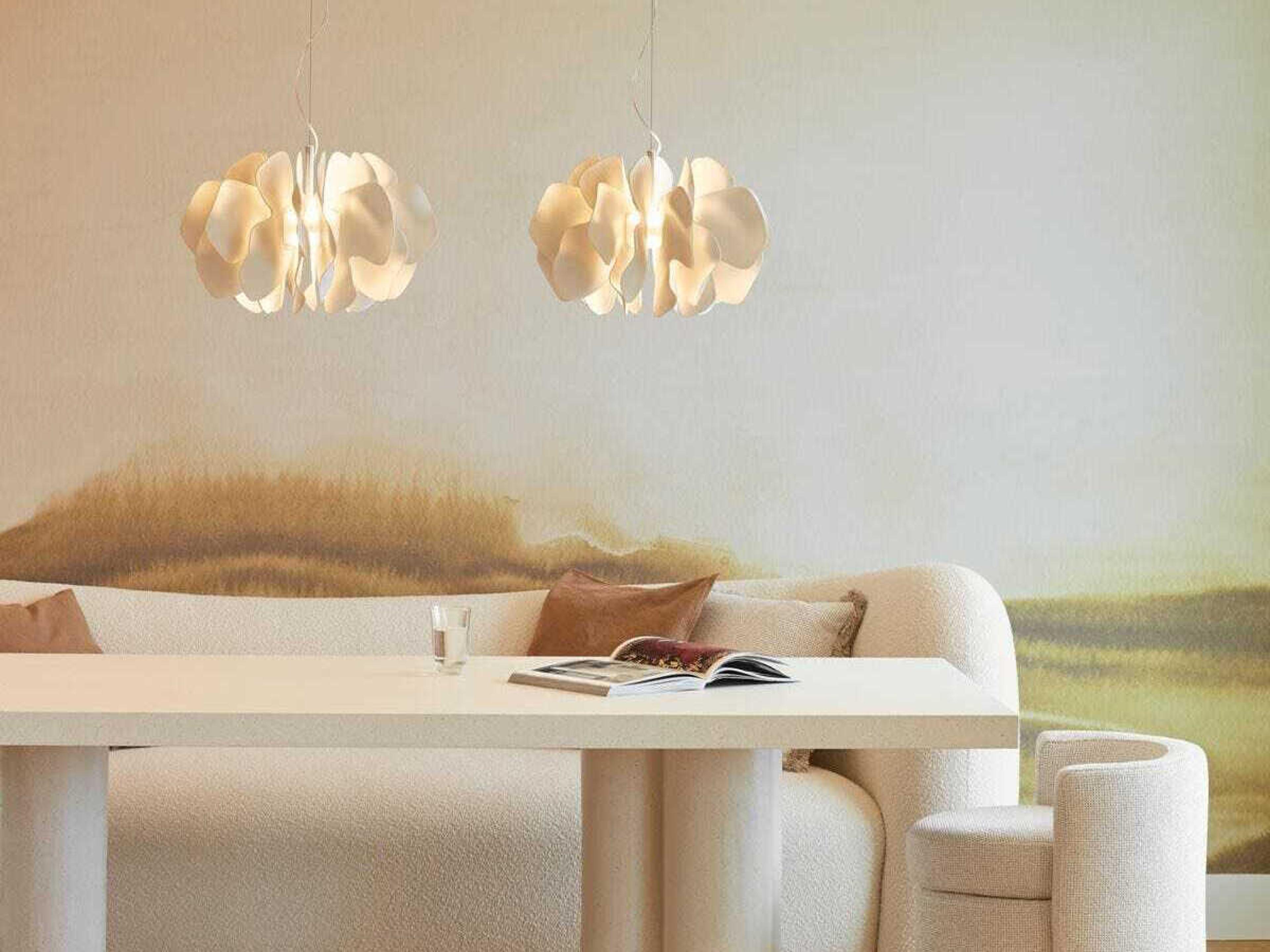 Lladro Nightbloom White Gold Pendant