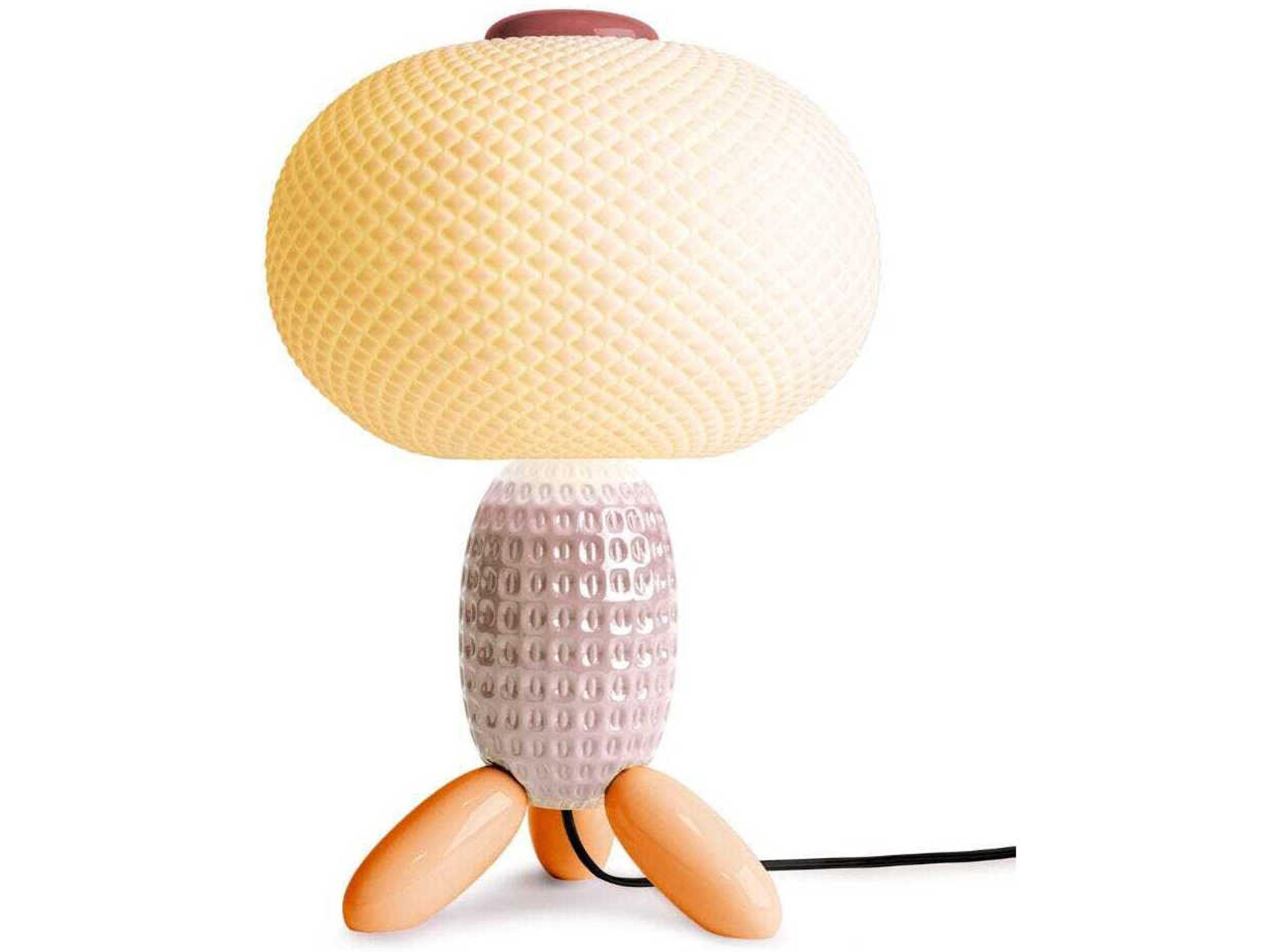 Soft Blown Pink Table Lamp