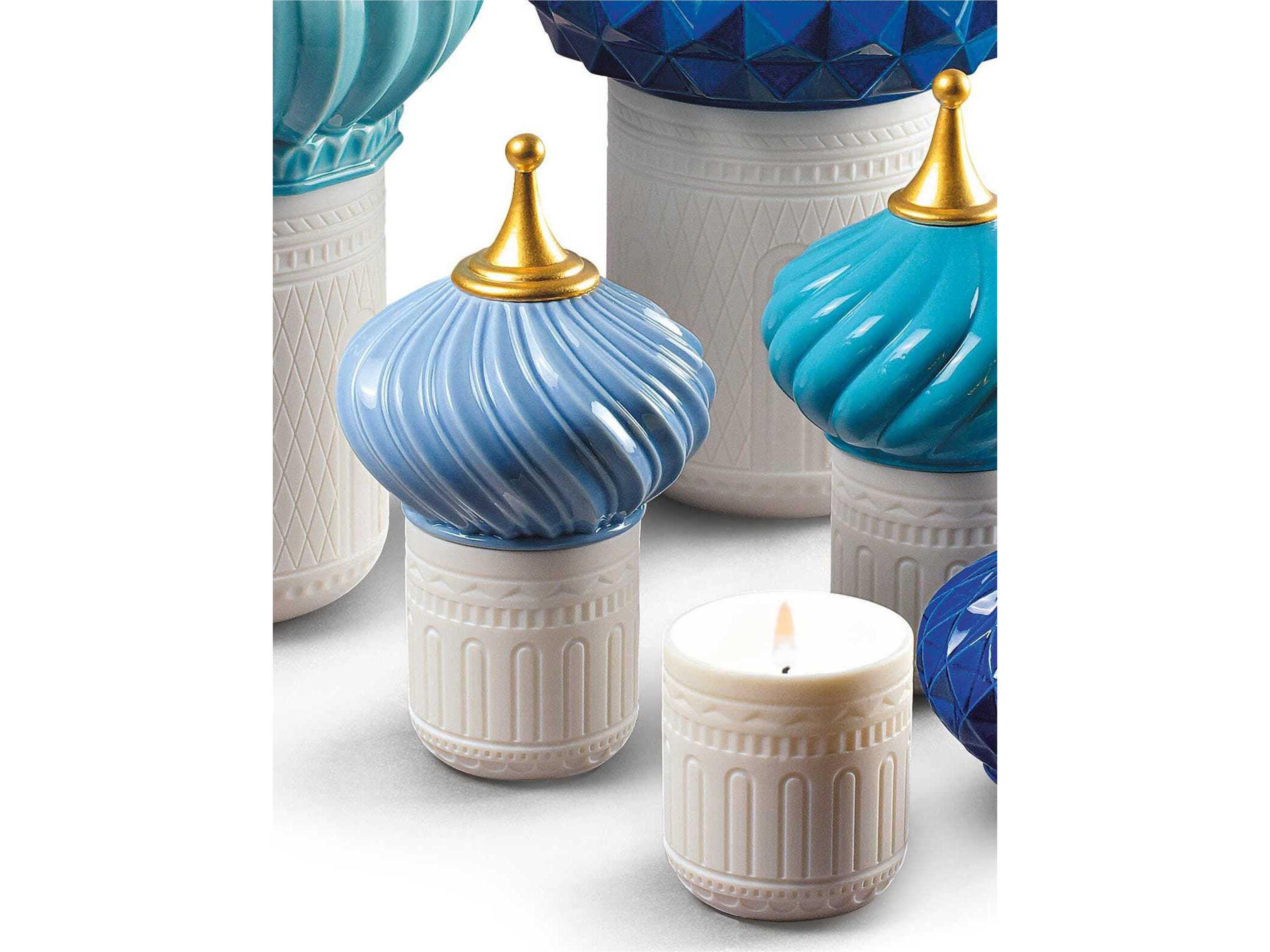 Lladro 1001-Lights Mauve Spire Candle