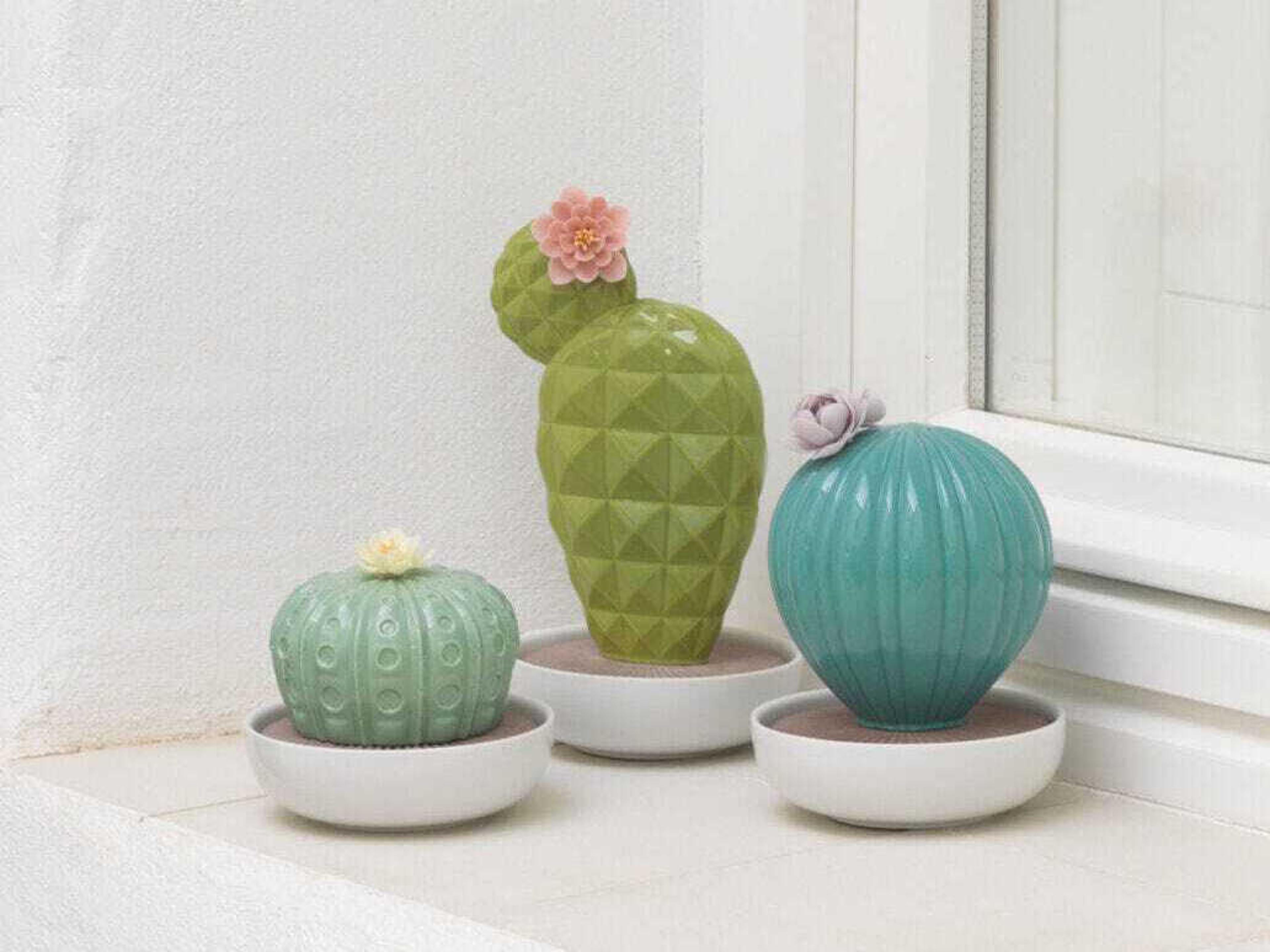 Lladro Ferocactus Cactus Diffuser
