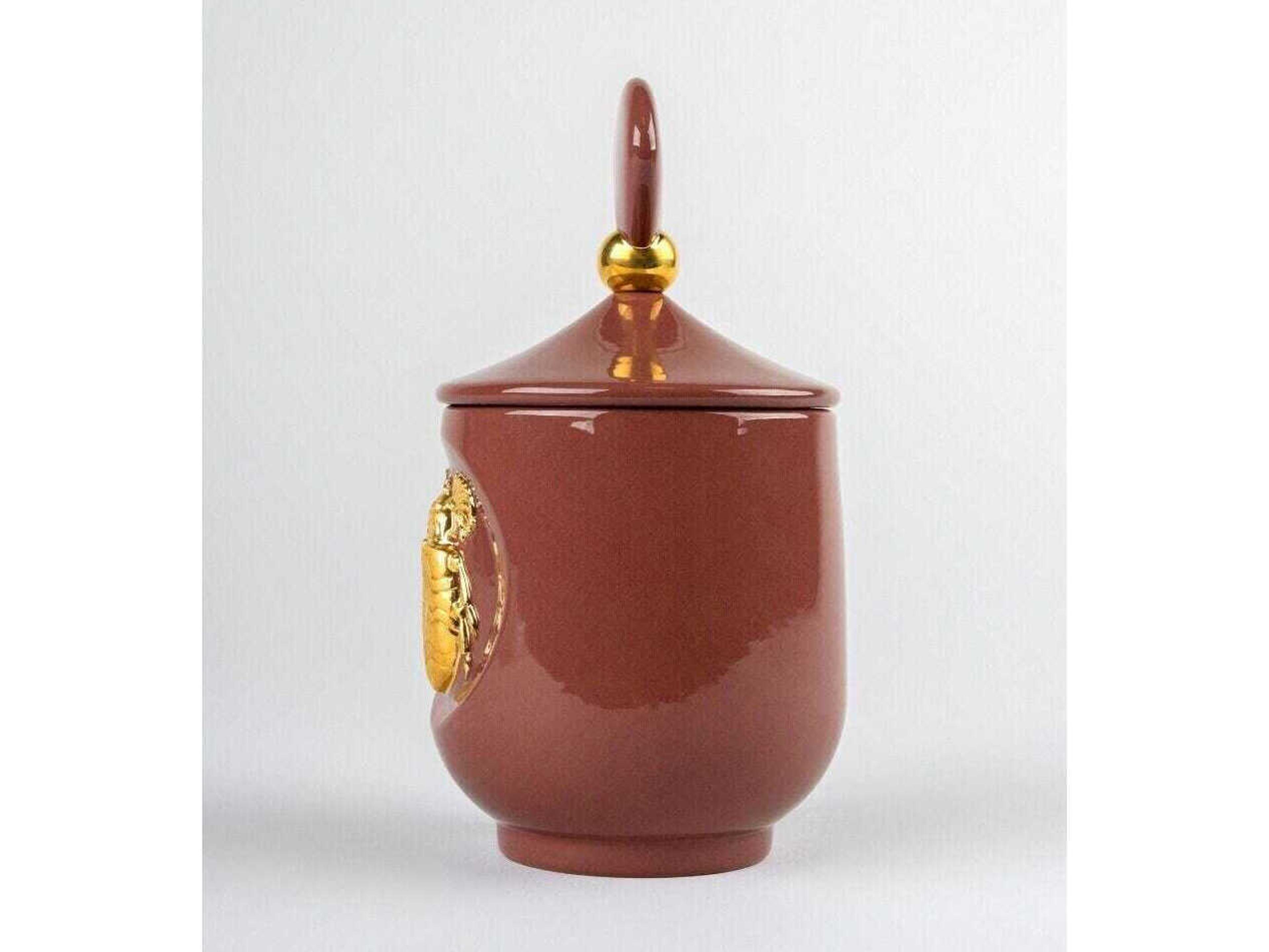 Lladro Scarab Candle