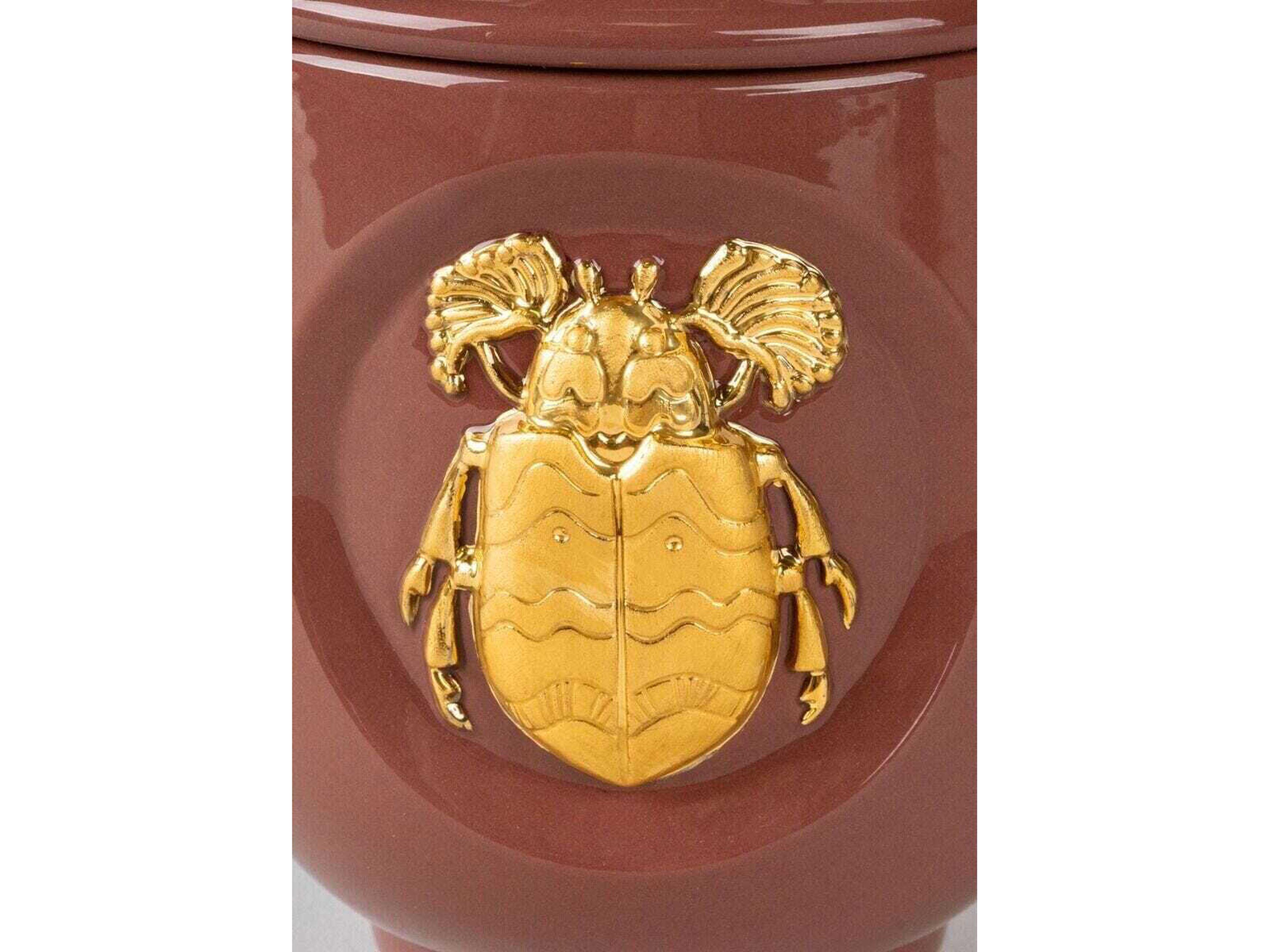 Lladro Scarab Candle