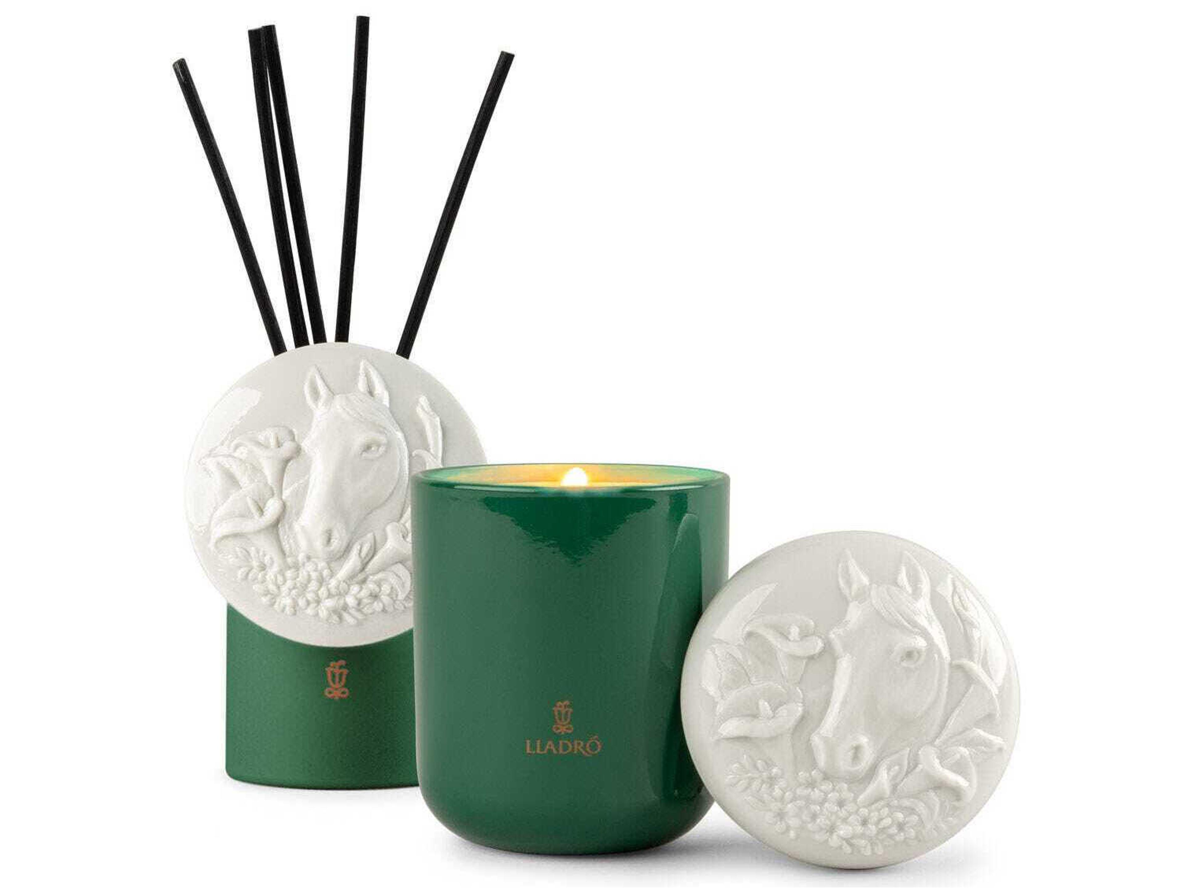 Lladro Horse Candle