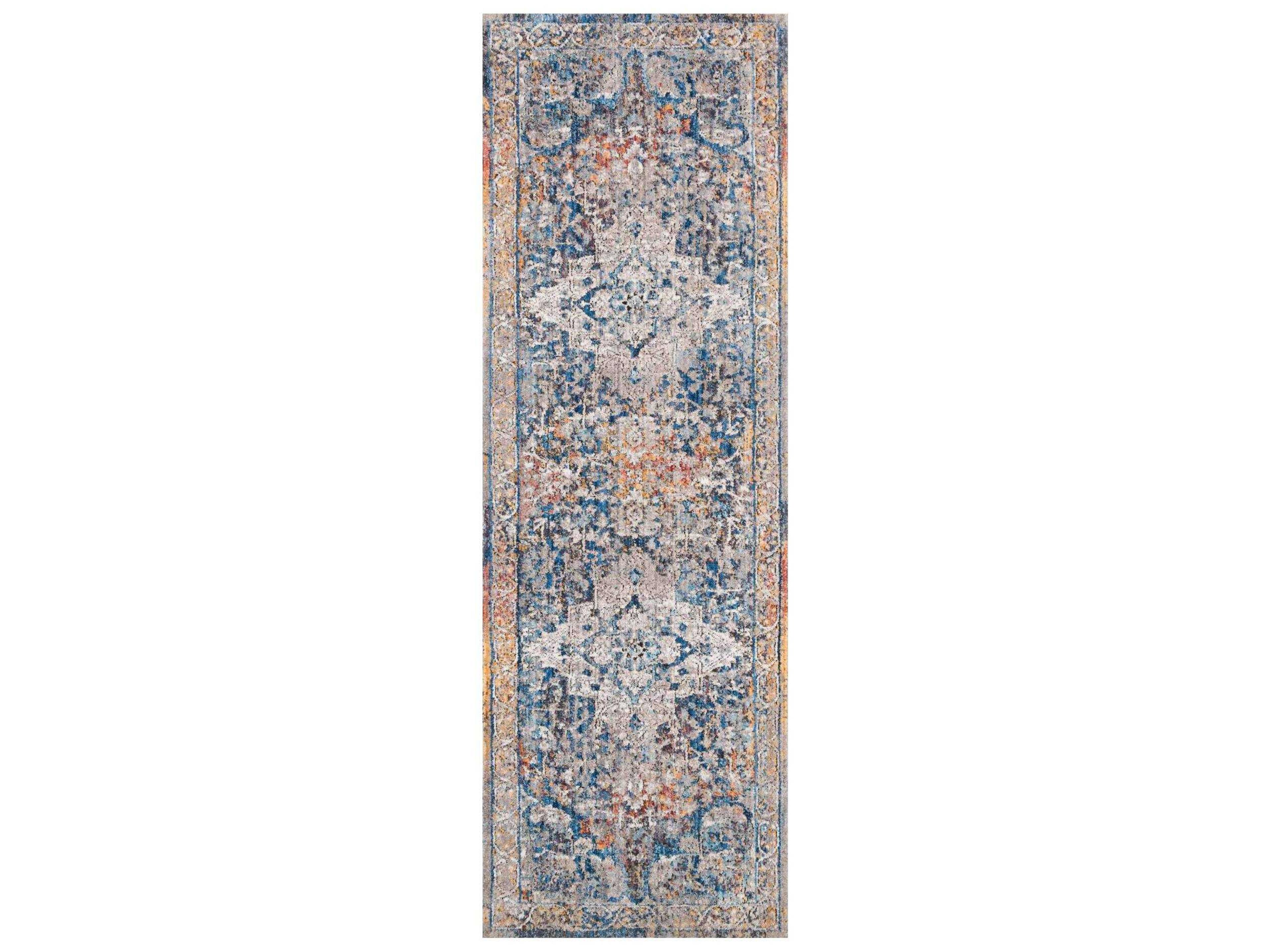 Loloi Rugs Dante Bordered Runner Area Rug