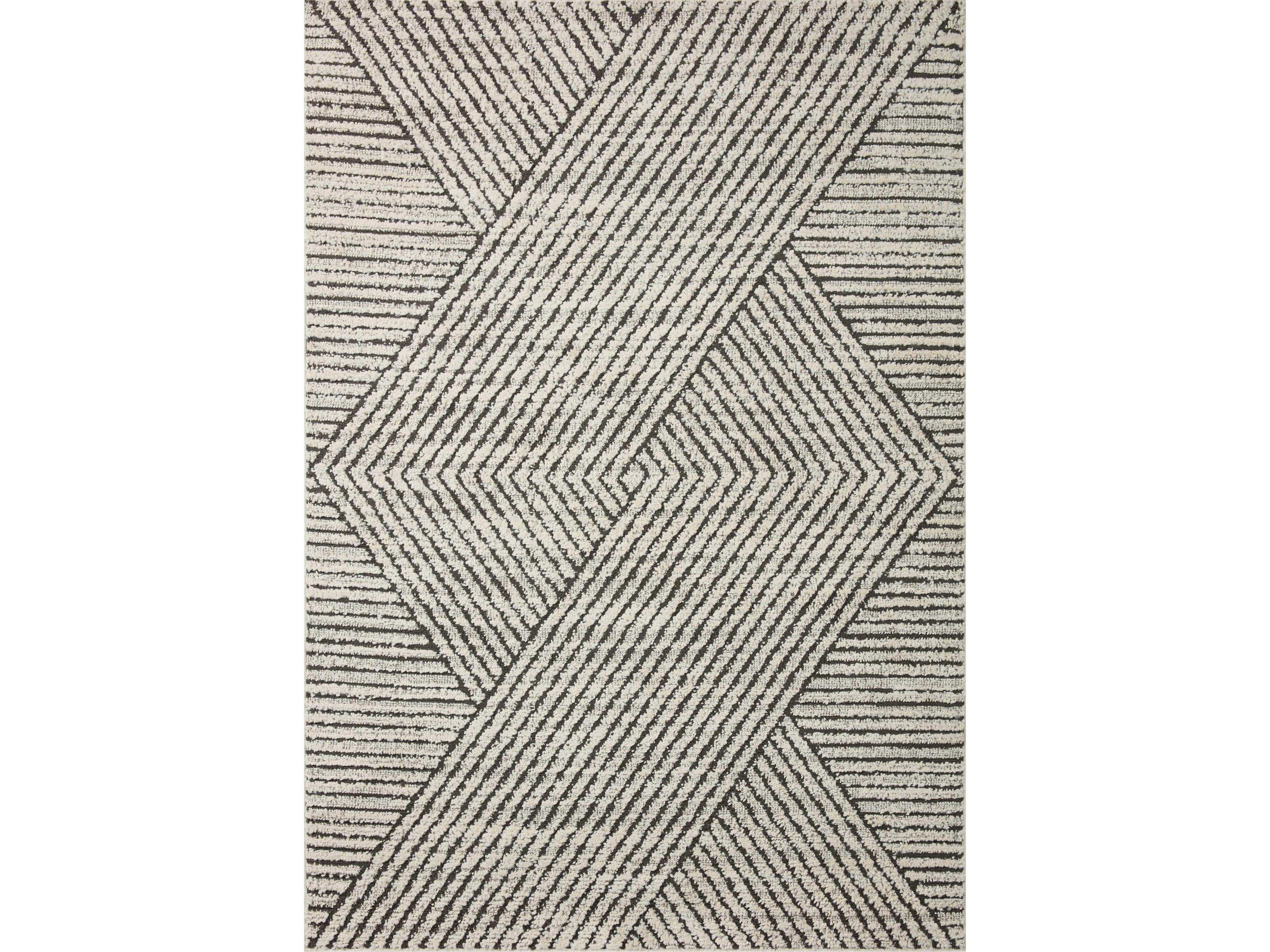 Fabian Collection Area Rug Modern Moroccan Diamond