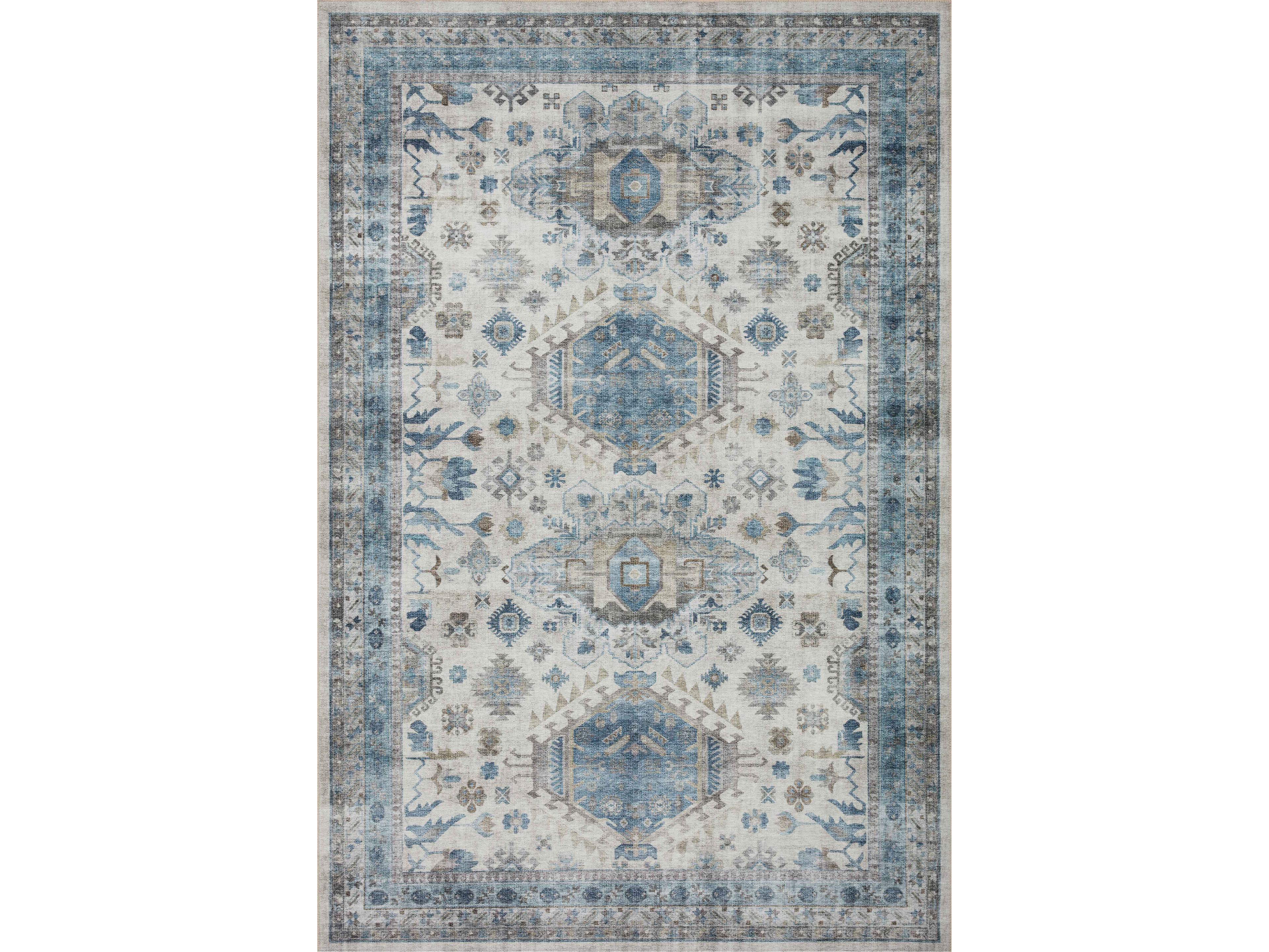 Heidi Bordered Runner Area Rug