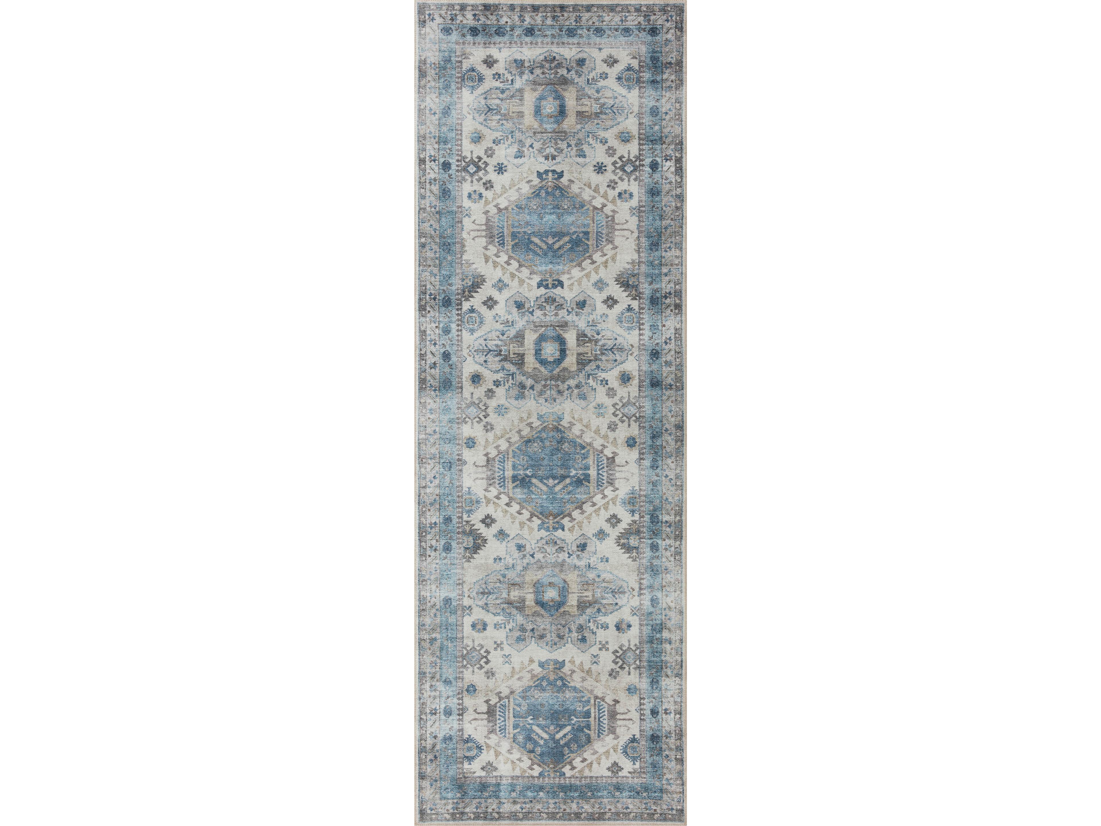 Loloi Rugs Heidi Bordered Runner Area Rug