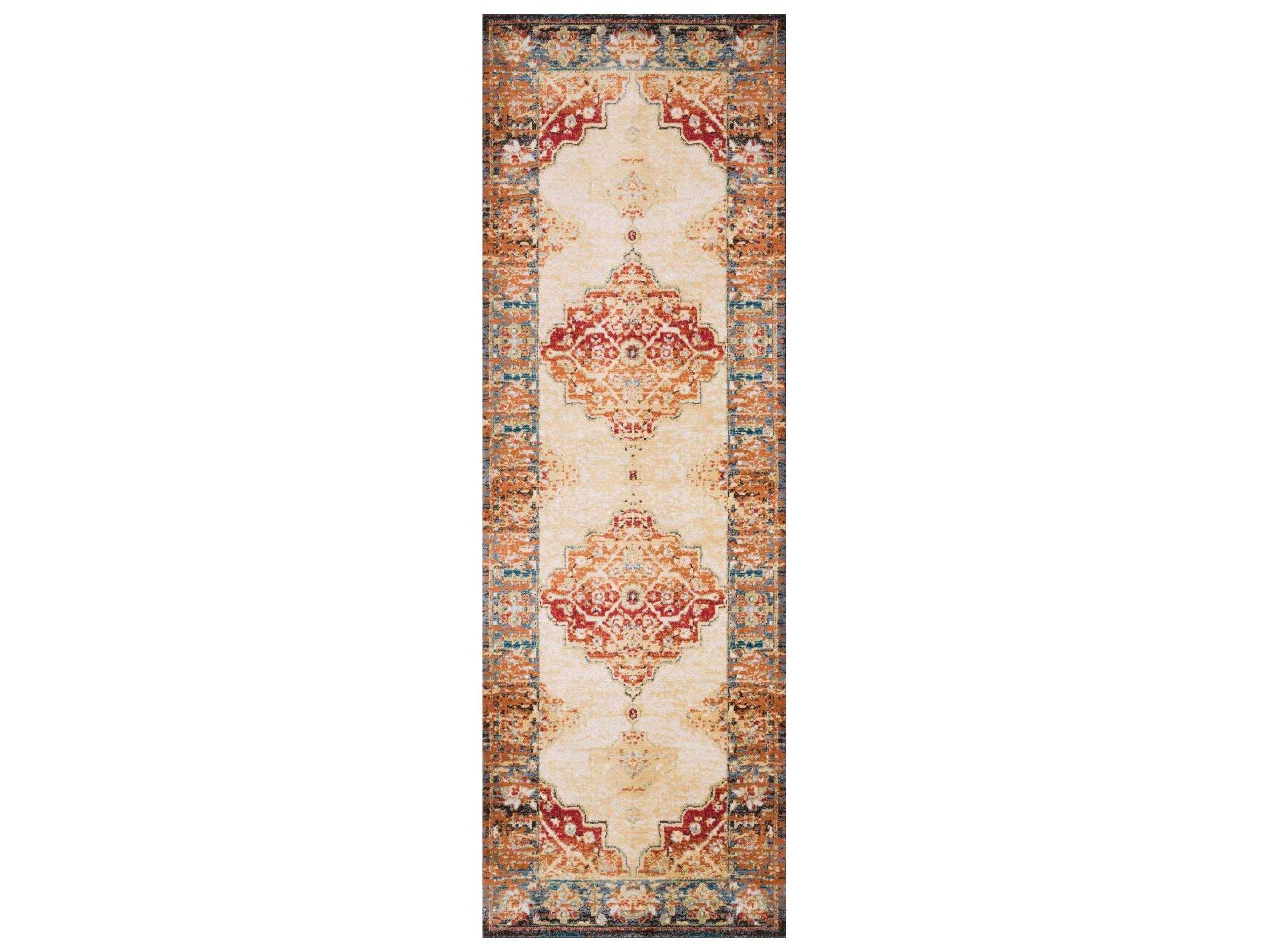 Loloi Rugs Isadora Bordered Runner Area Rug