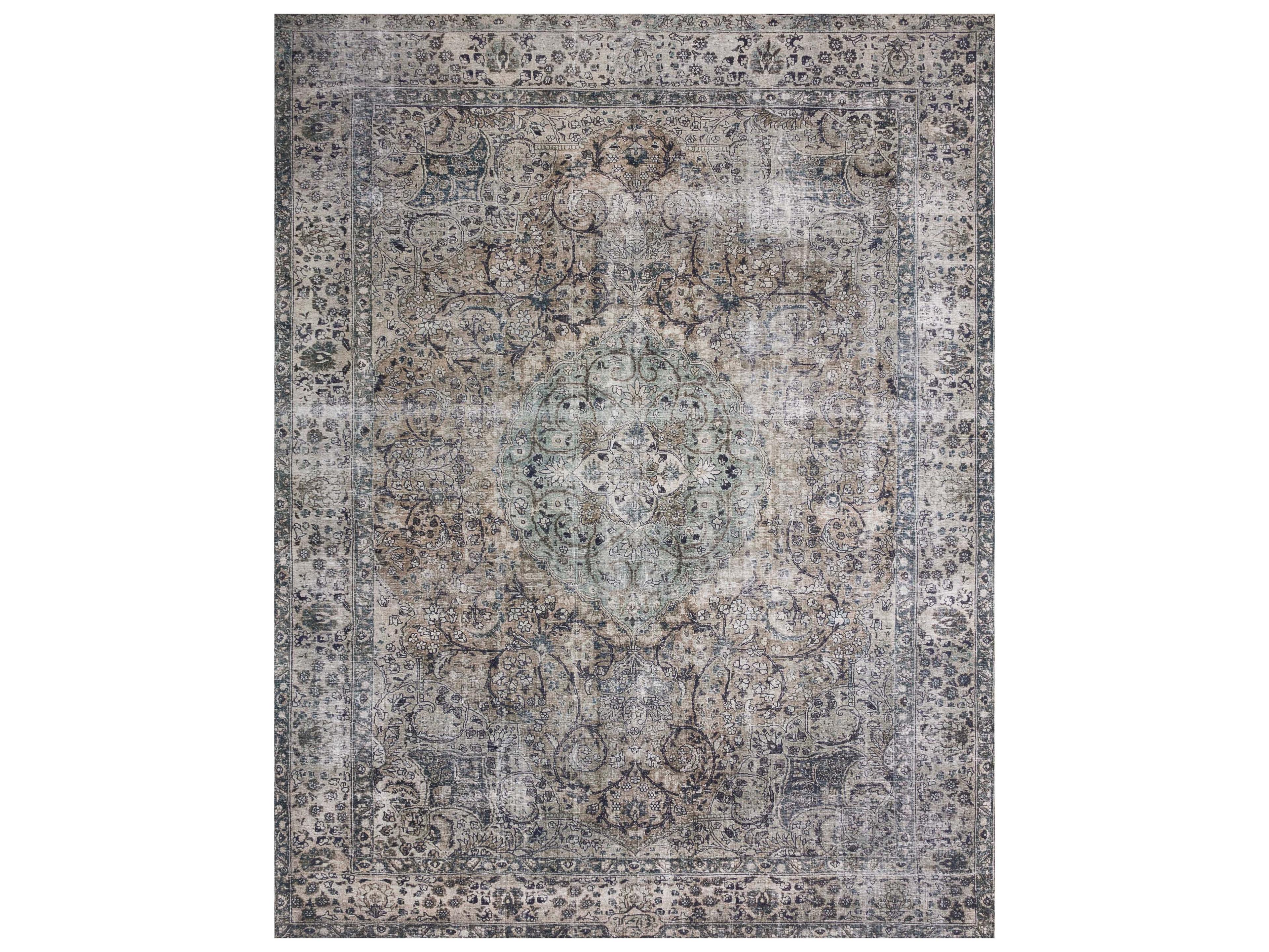 Layla Bordered Runner Area Rug