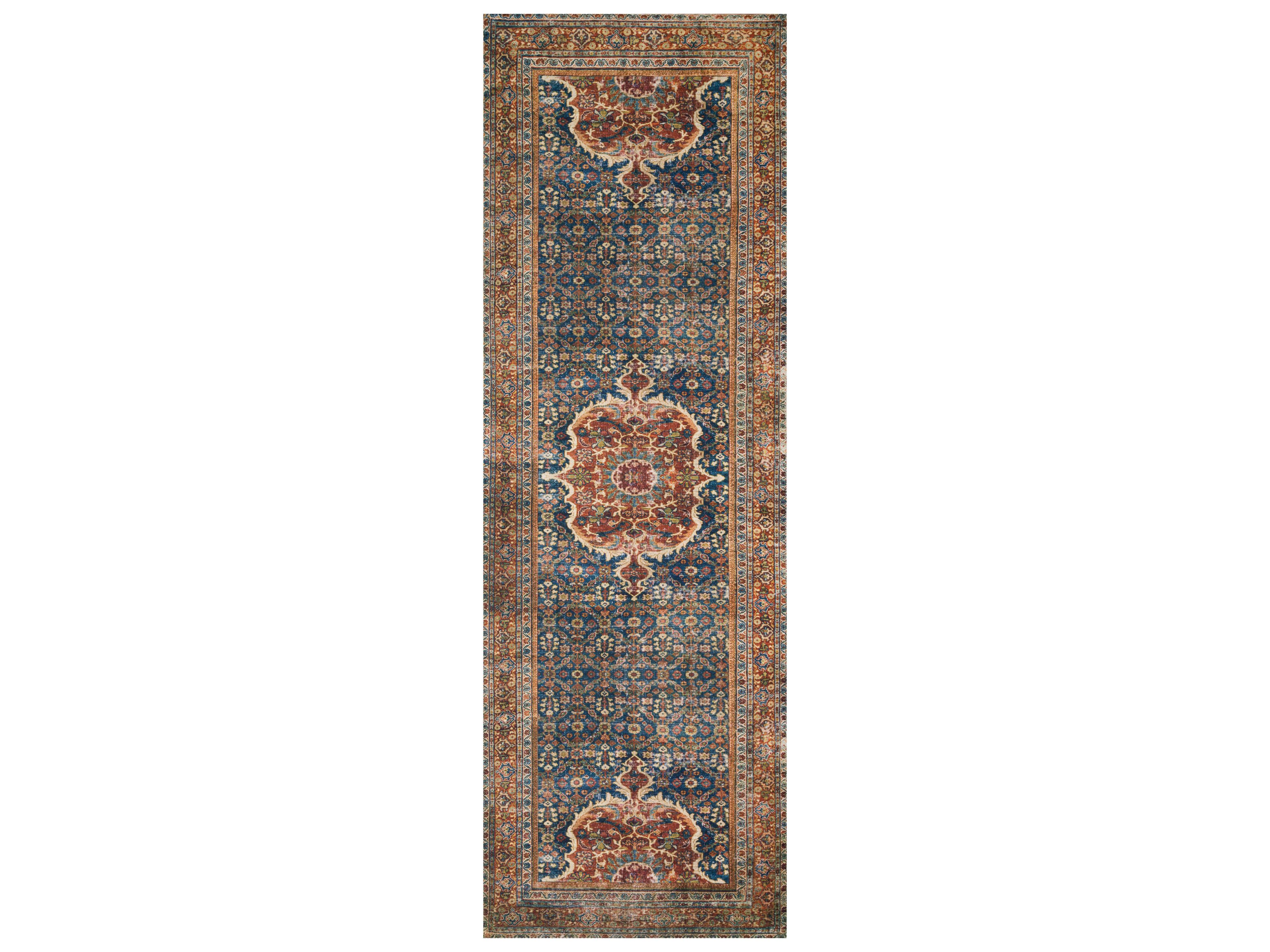 Loloi Rugs Layla Bordered Runner Area Rug
