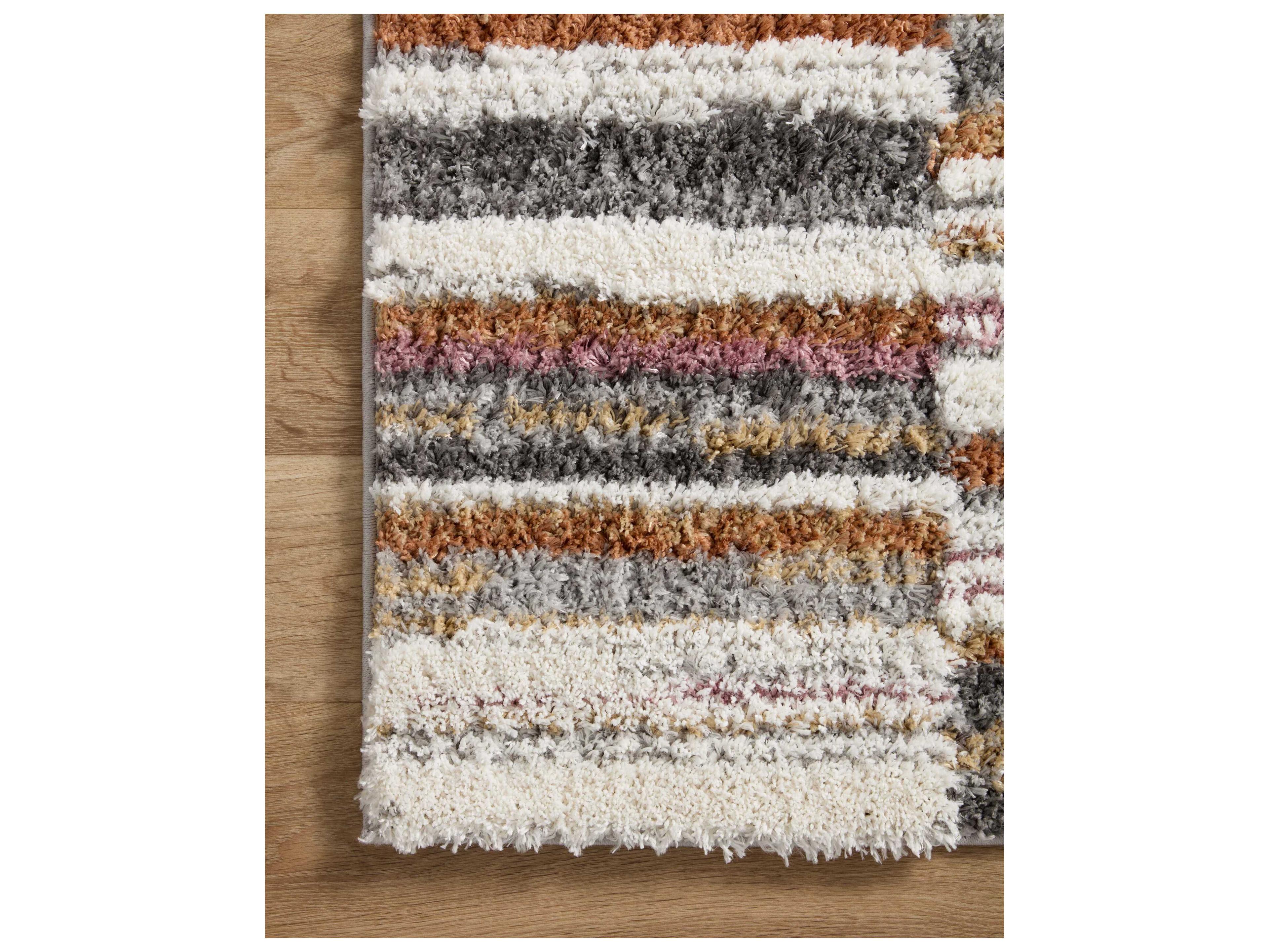 Loloi Rugs Levitt Shag Geometric Area Rug