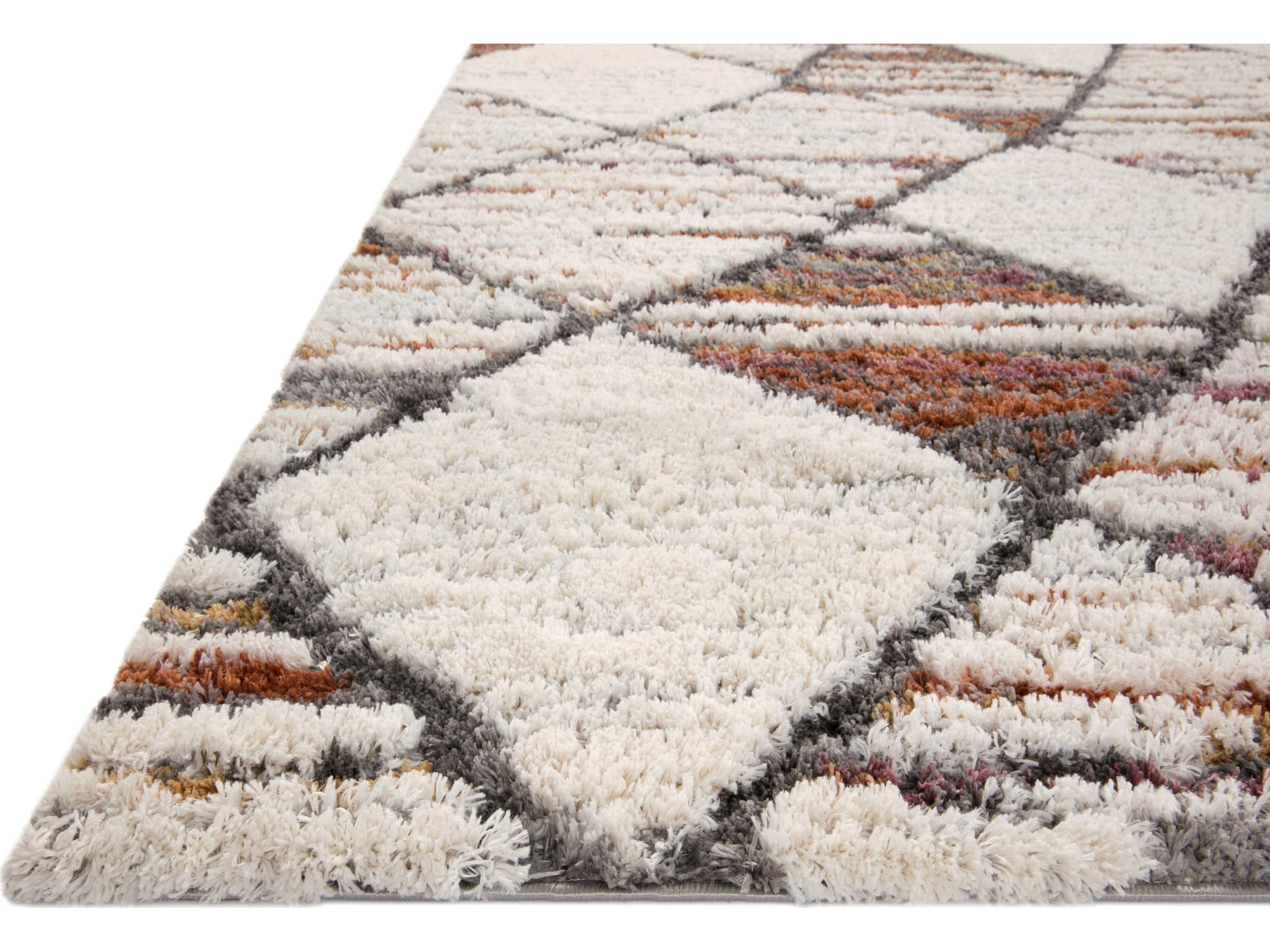 Loloi Rugs Levitt Shag Geometric Area Rug