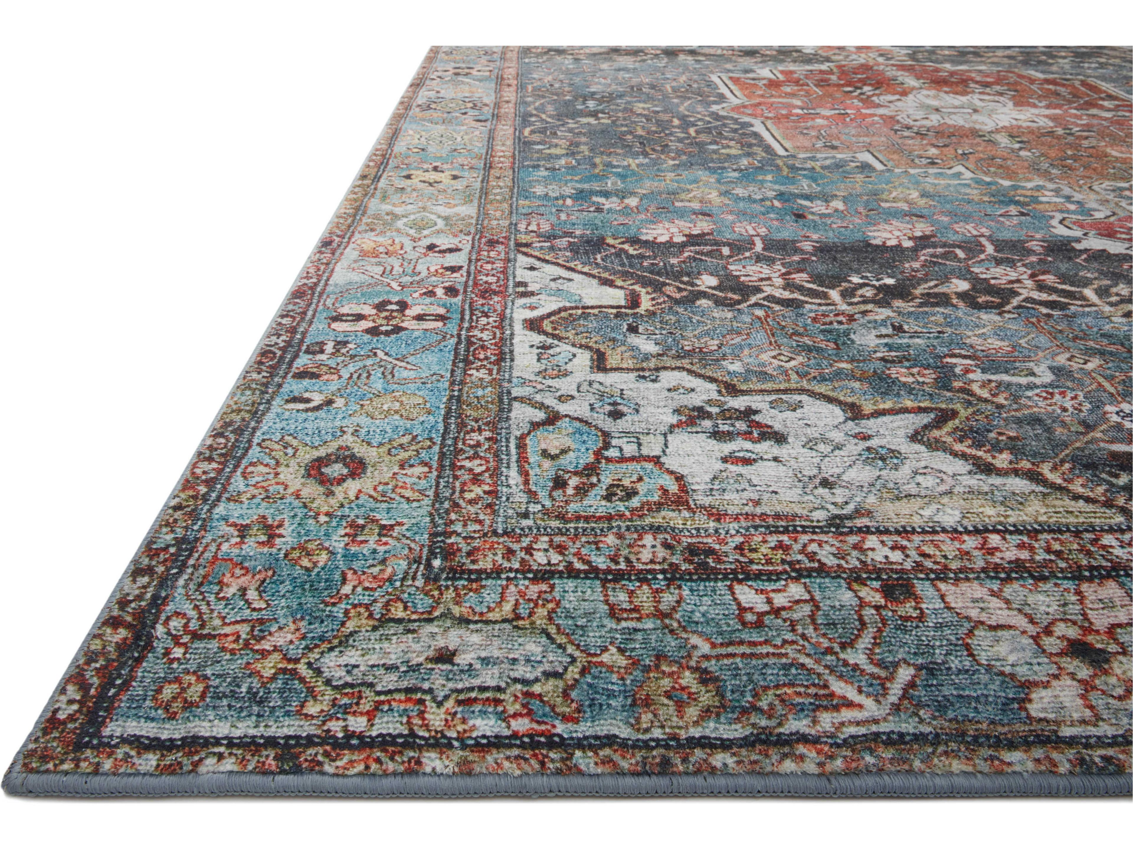 Loloi Rugs Margot Cloudpile Bordered Runner Area Rug