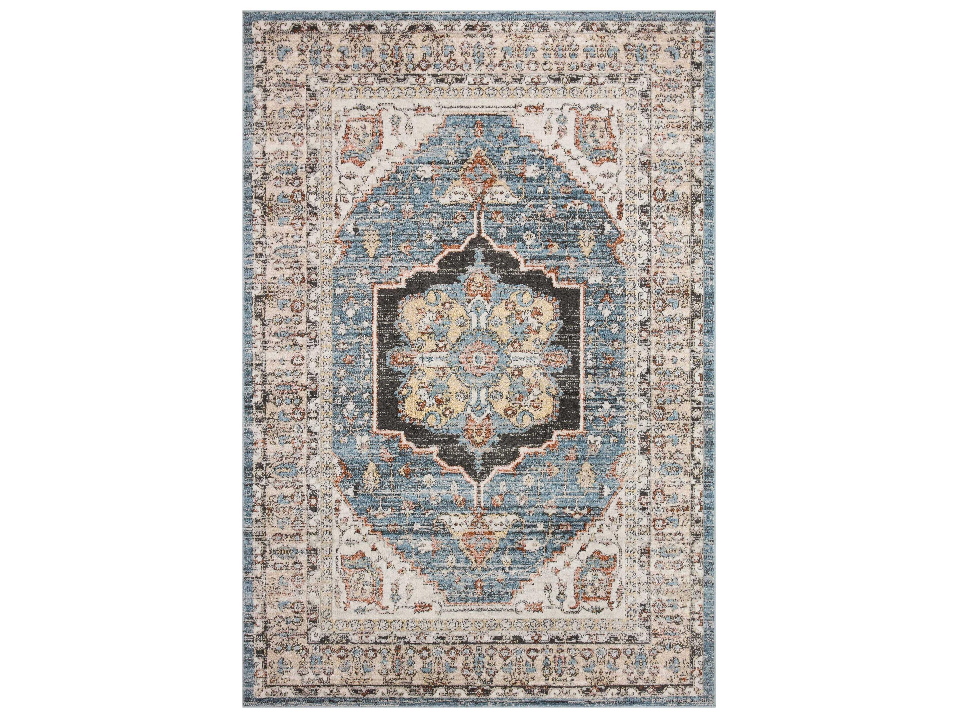 Odette Bordered Area Rug