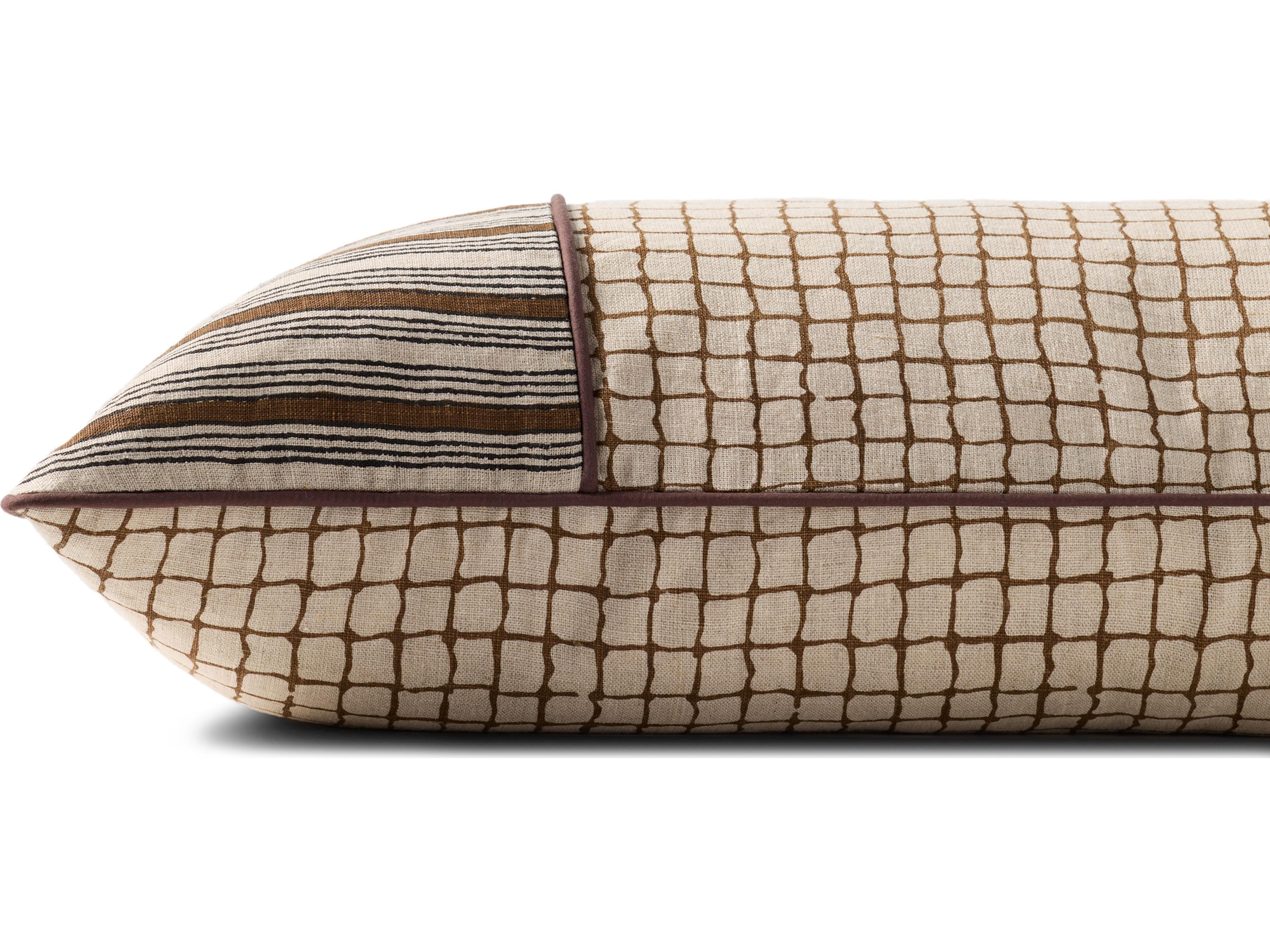 Loloi Rugs Brown Pillow