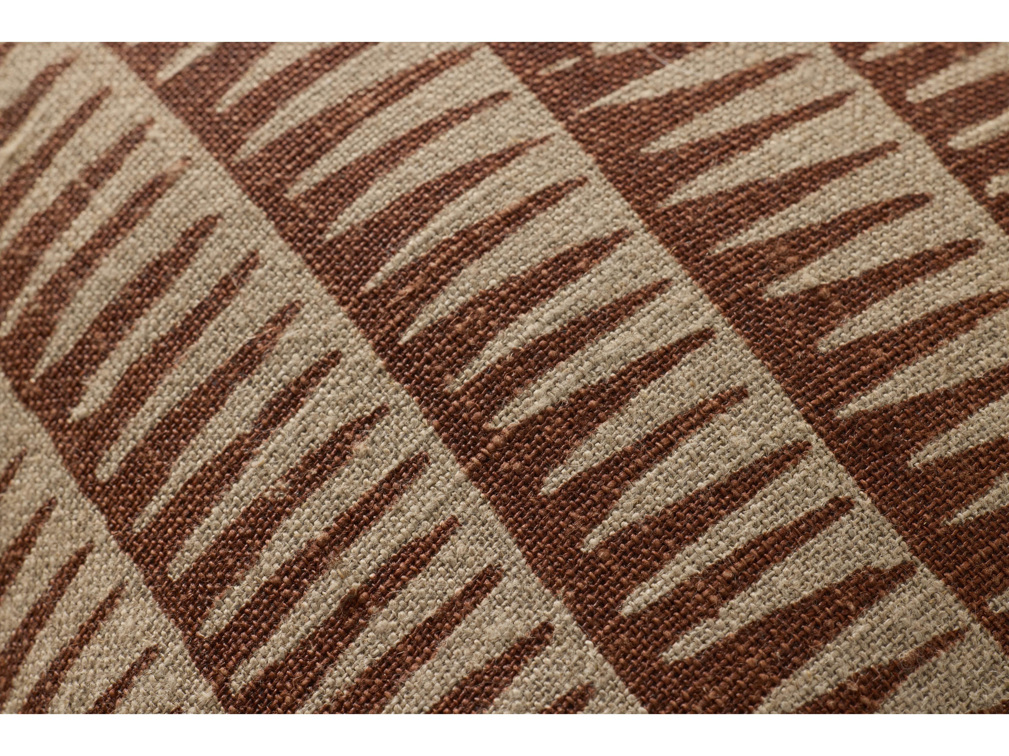 Loloi Rugs Natural Rust Pillow