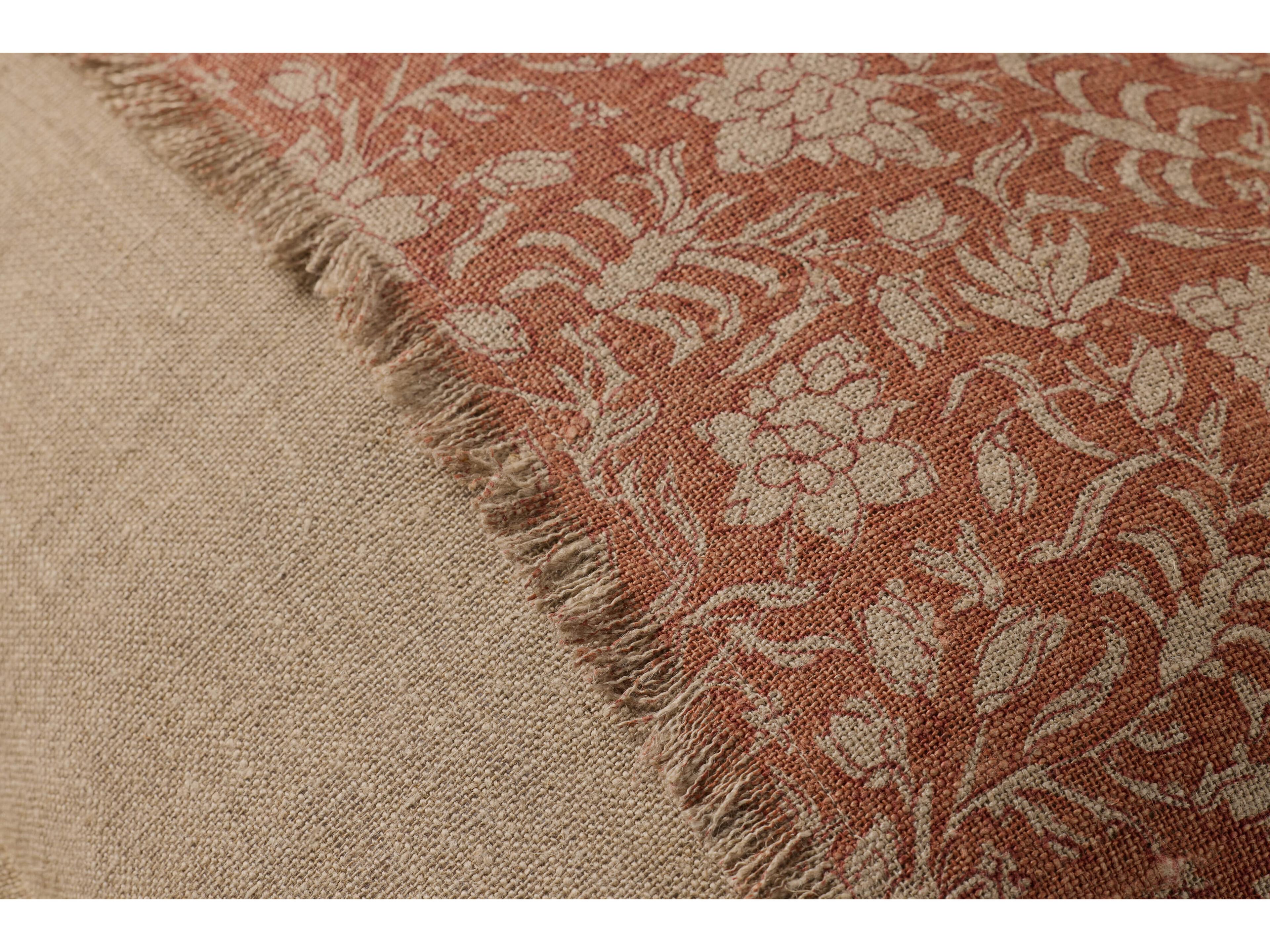 Loloi Rugs Orange Natural Pillow