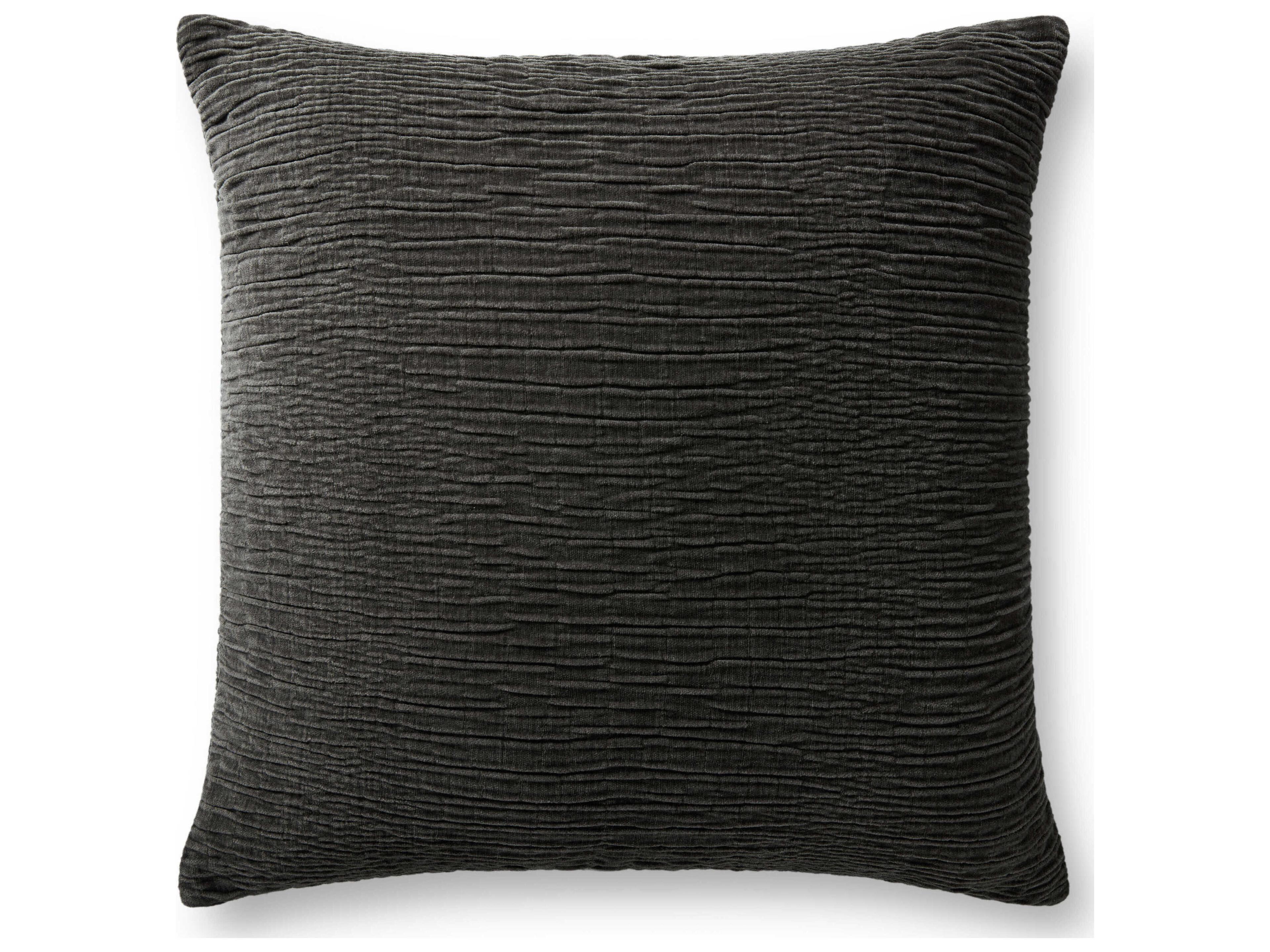 Charcoal 22" x 22" Pillow Cover