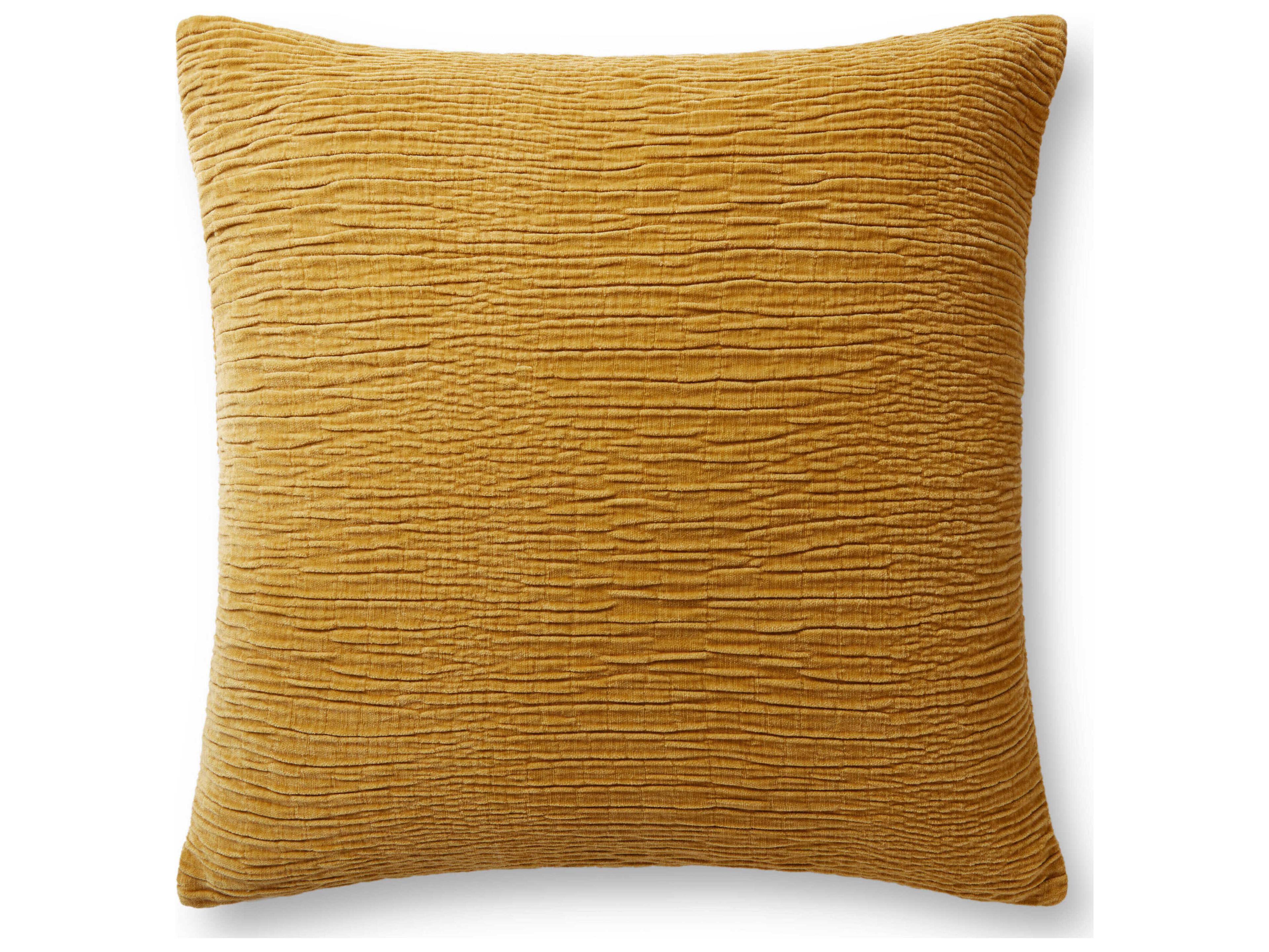 Gold 22" x 22" Pillow Cover