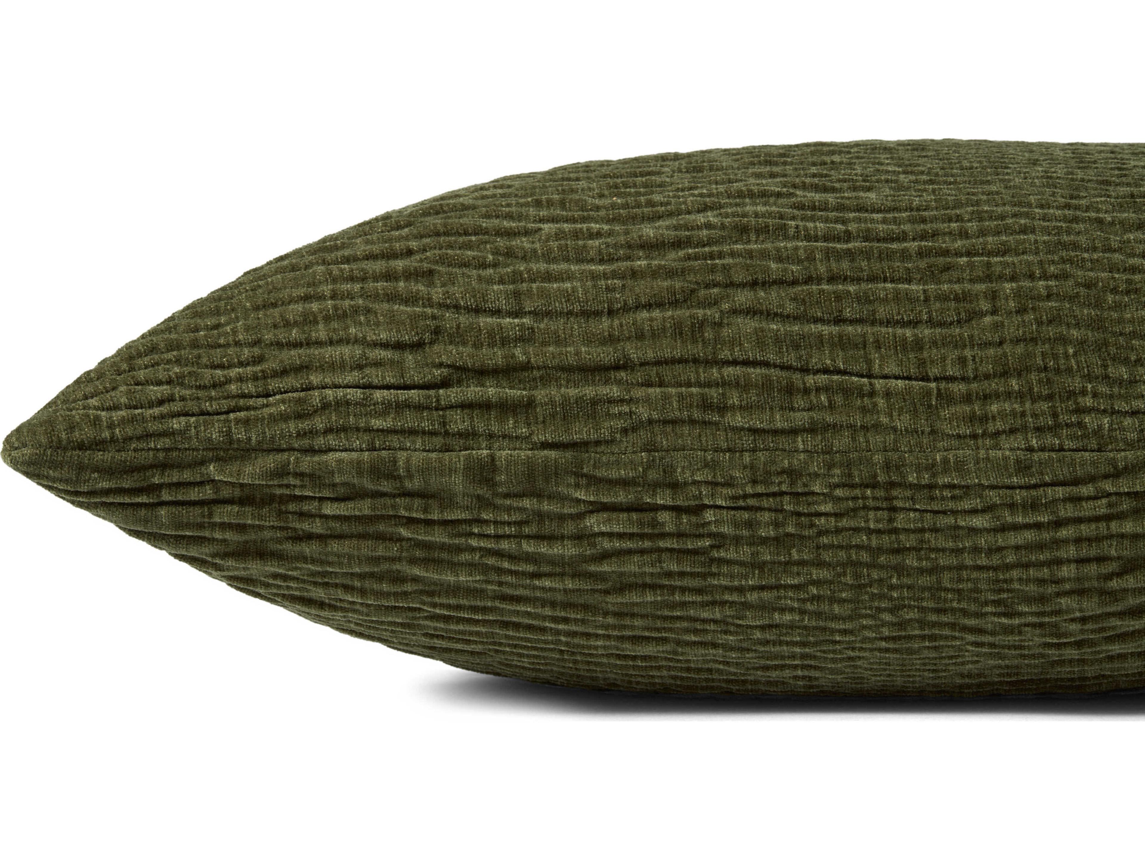Loloi Rugs Olive 22" x 22" Pillow Cover