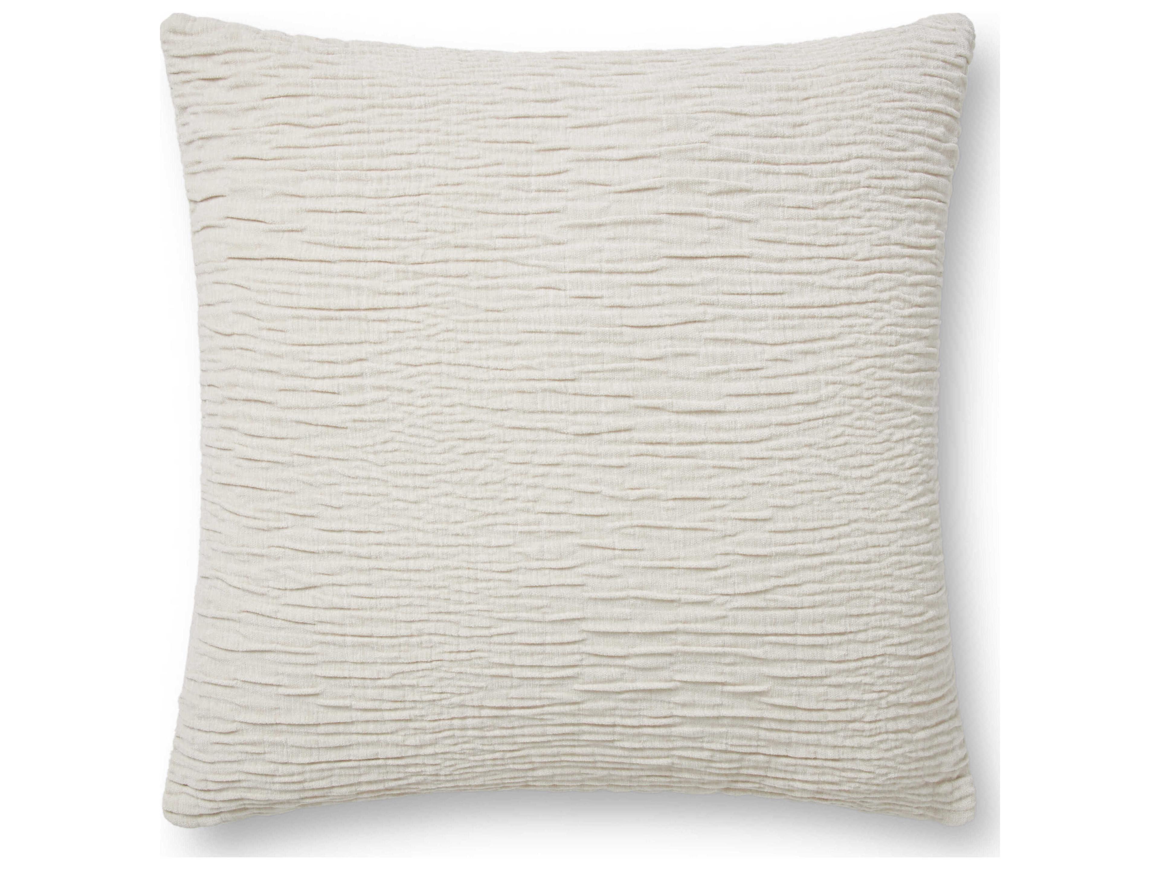 Silver 22" x 22" Pillow Cover