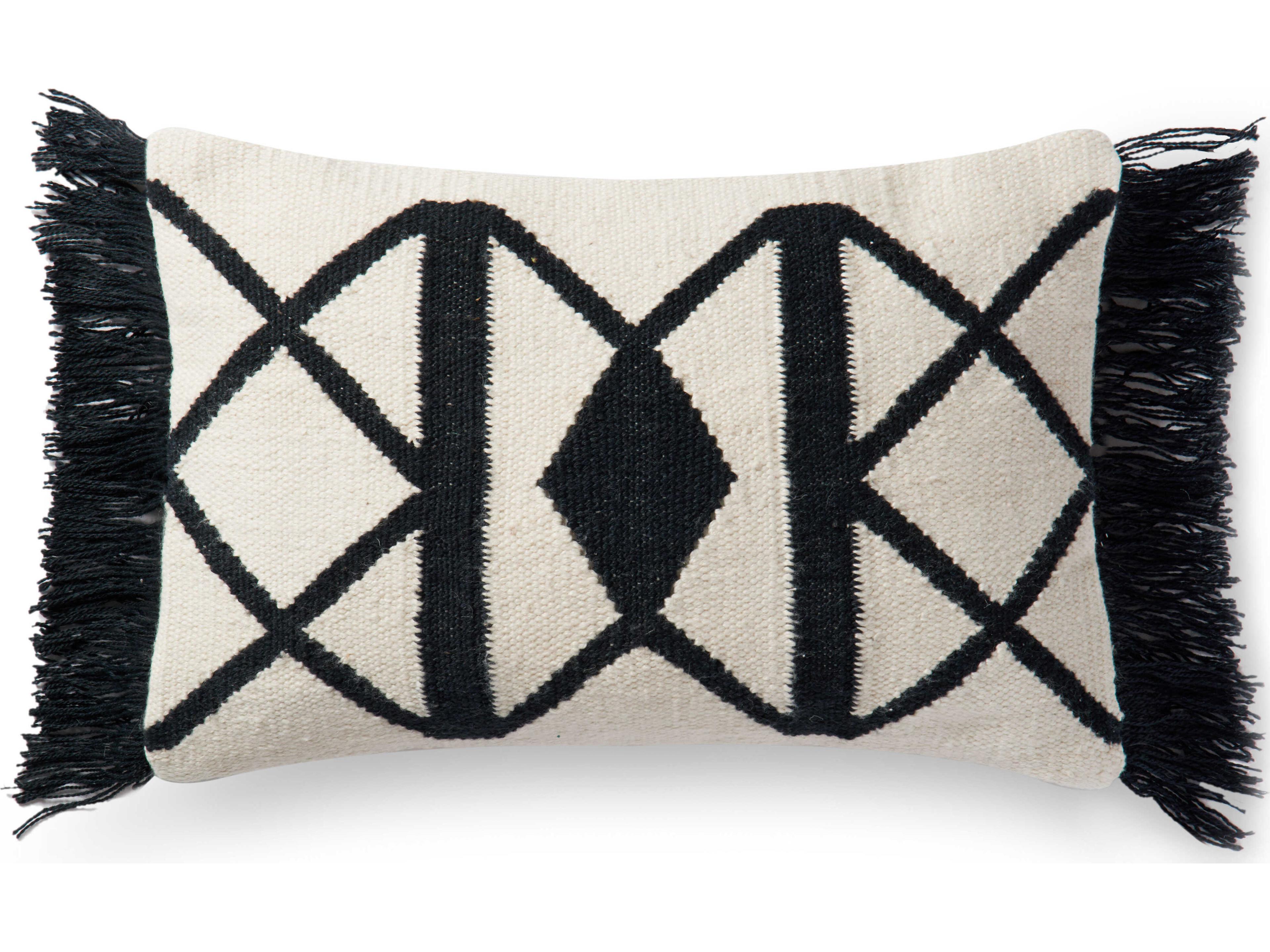 Black / Ivory Pillow