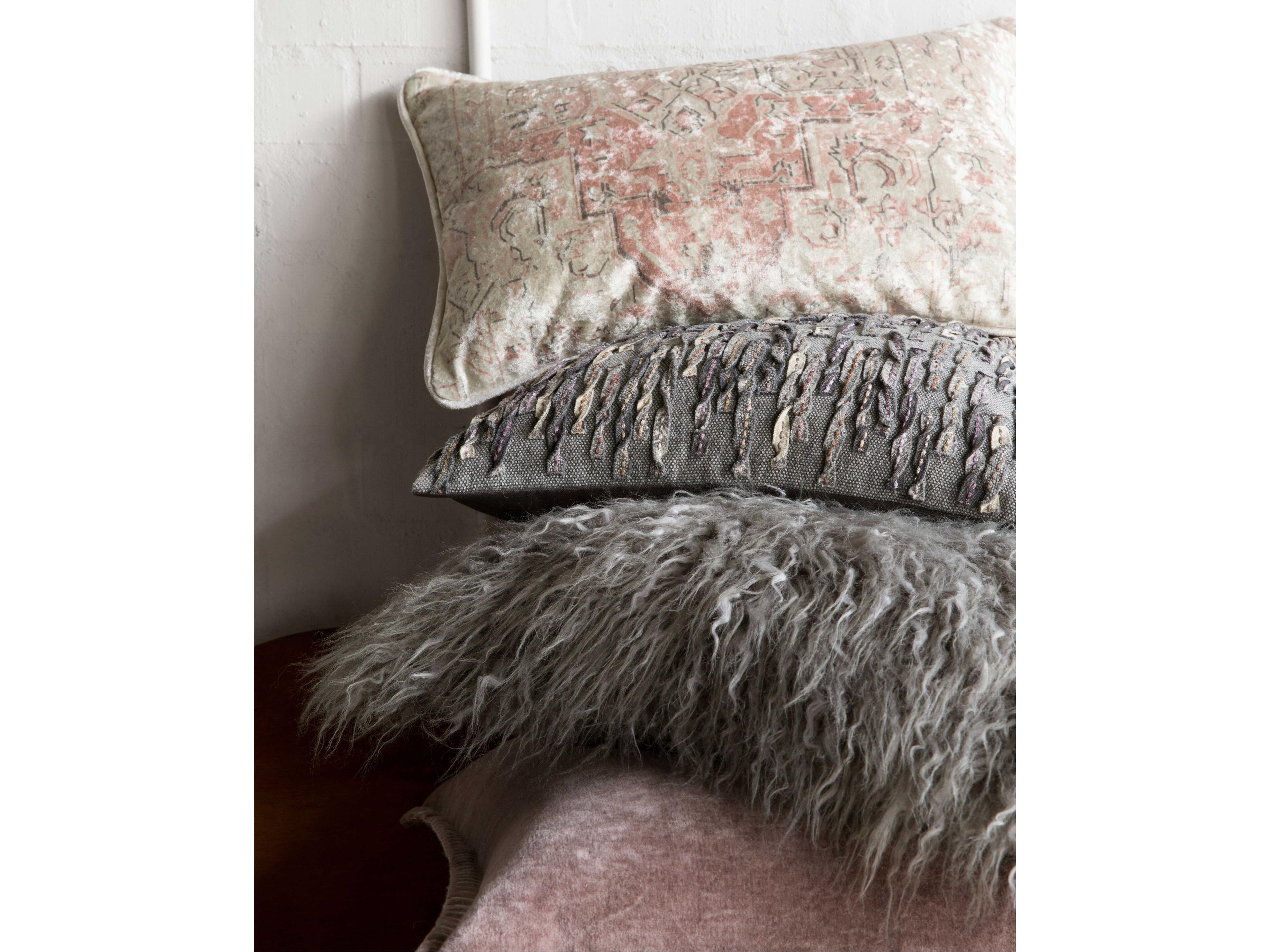 Loloi Rugs Grey Pillow