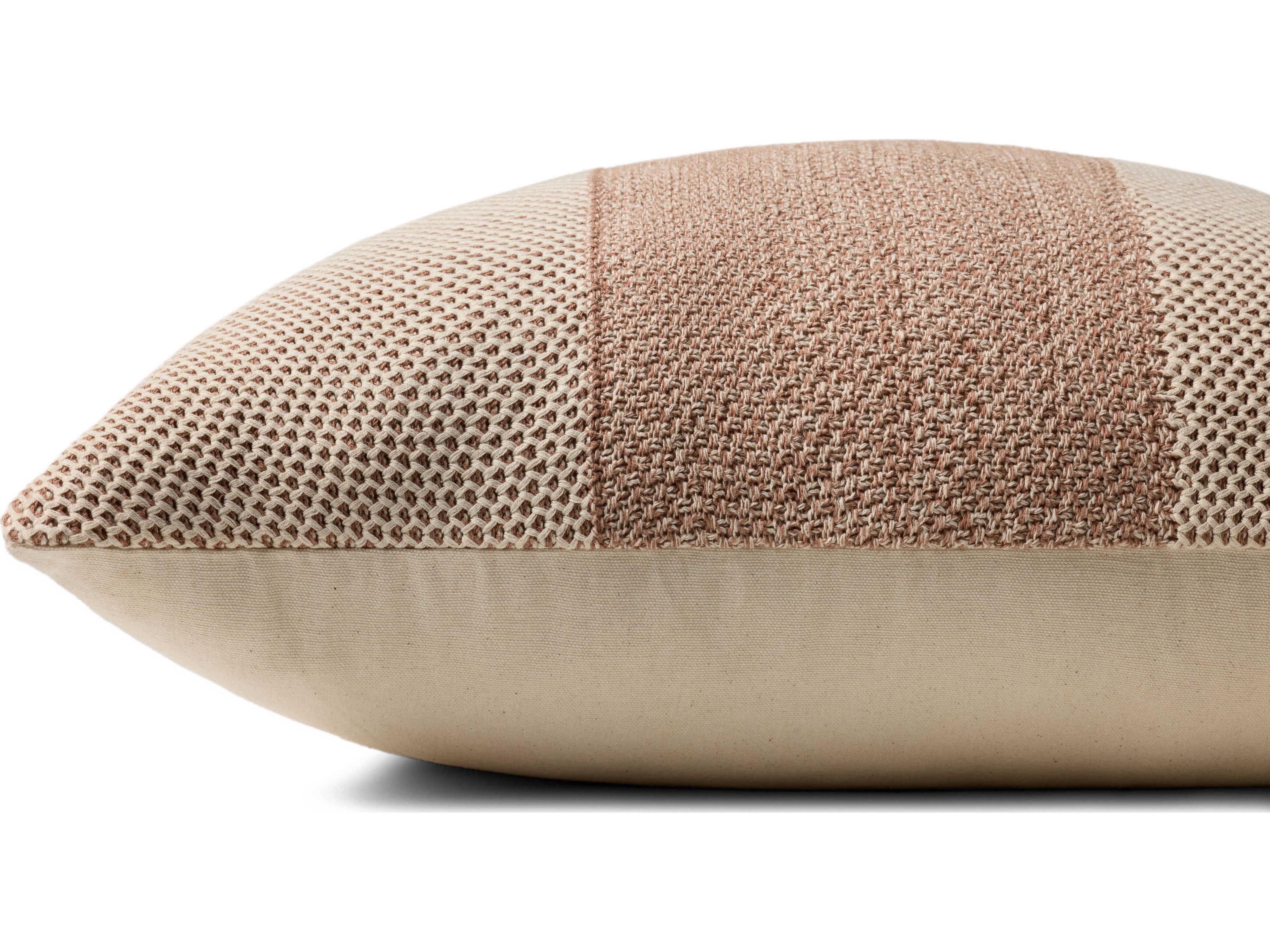 Loloi Rugs Ivory Spice 22" x 22" Pillow